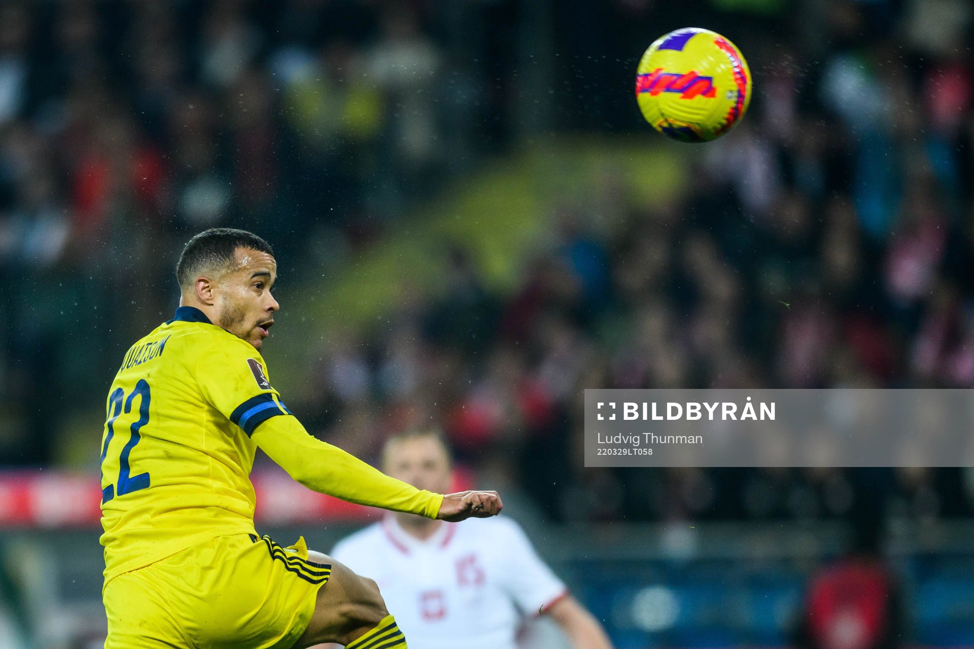 Robin Quaison of Sweden