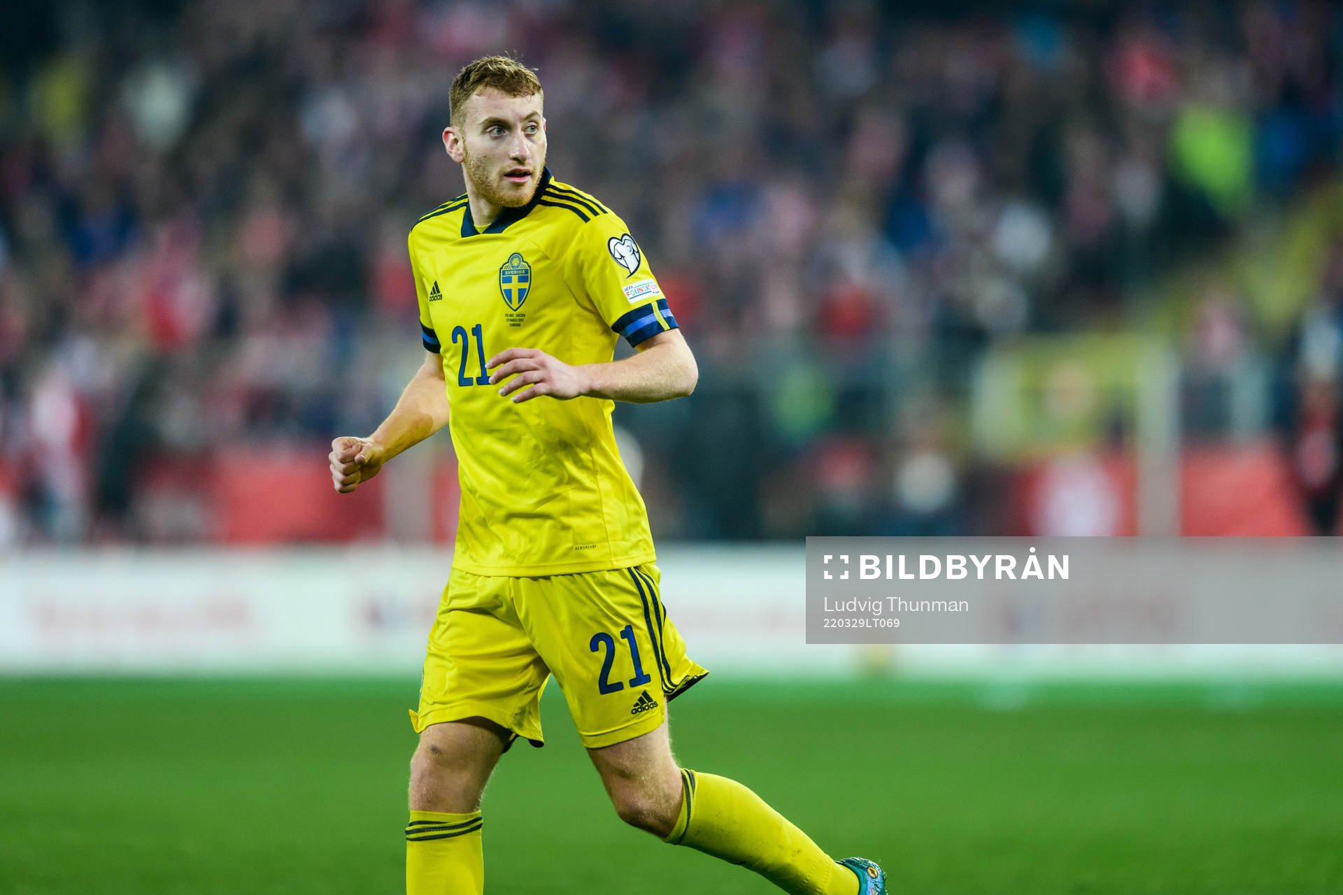 Dejan Kulusevski of Sweden