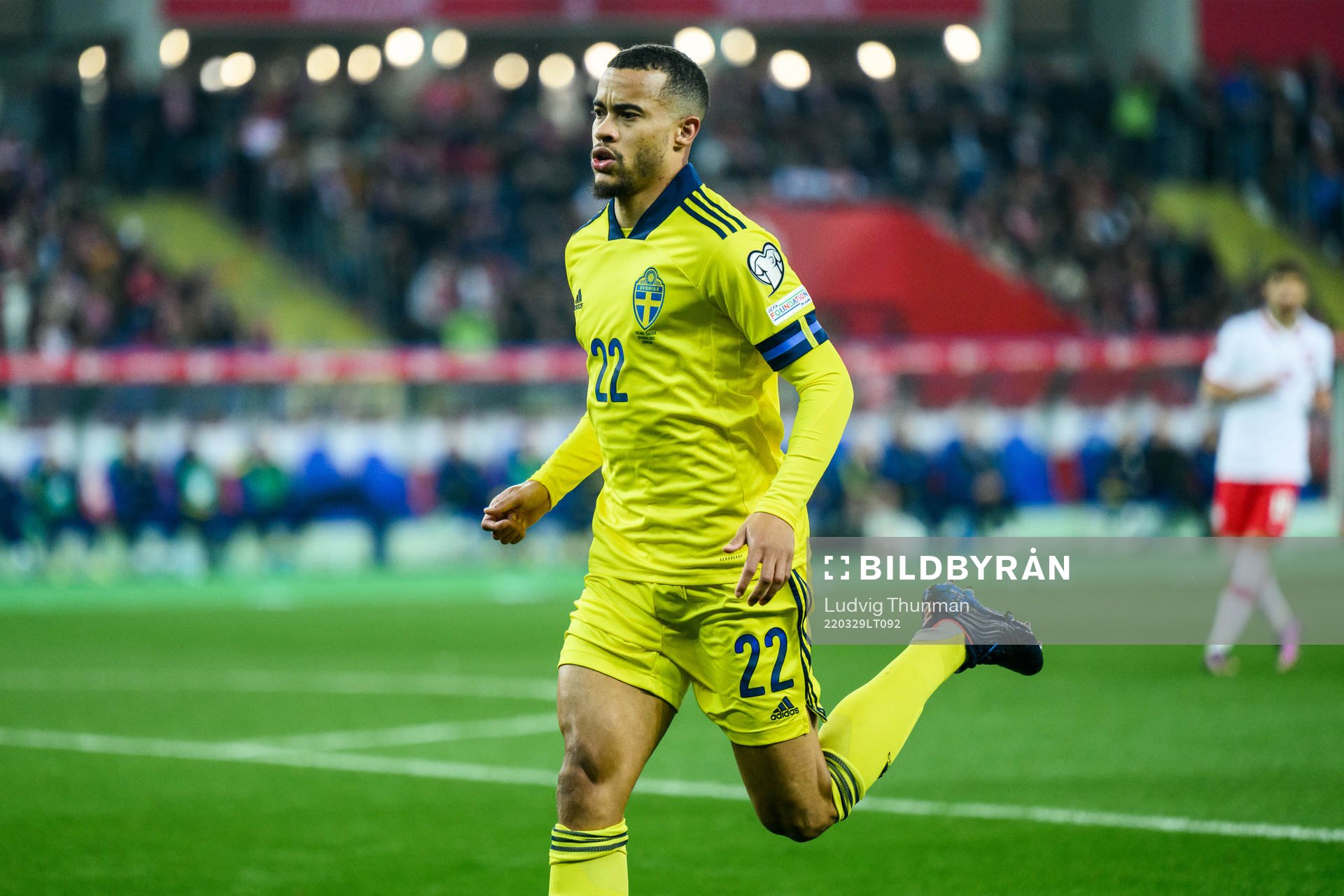 Robin Quaison of Sweden
