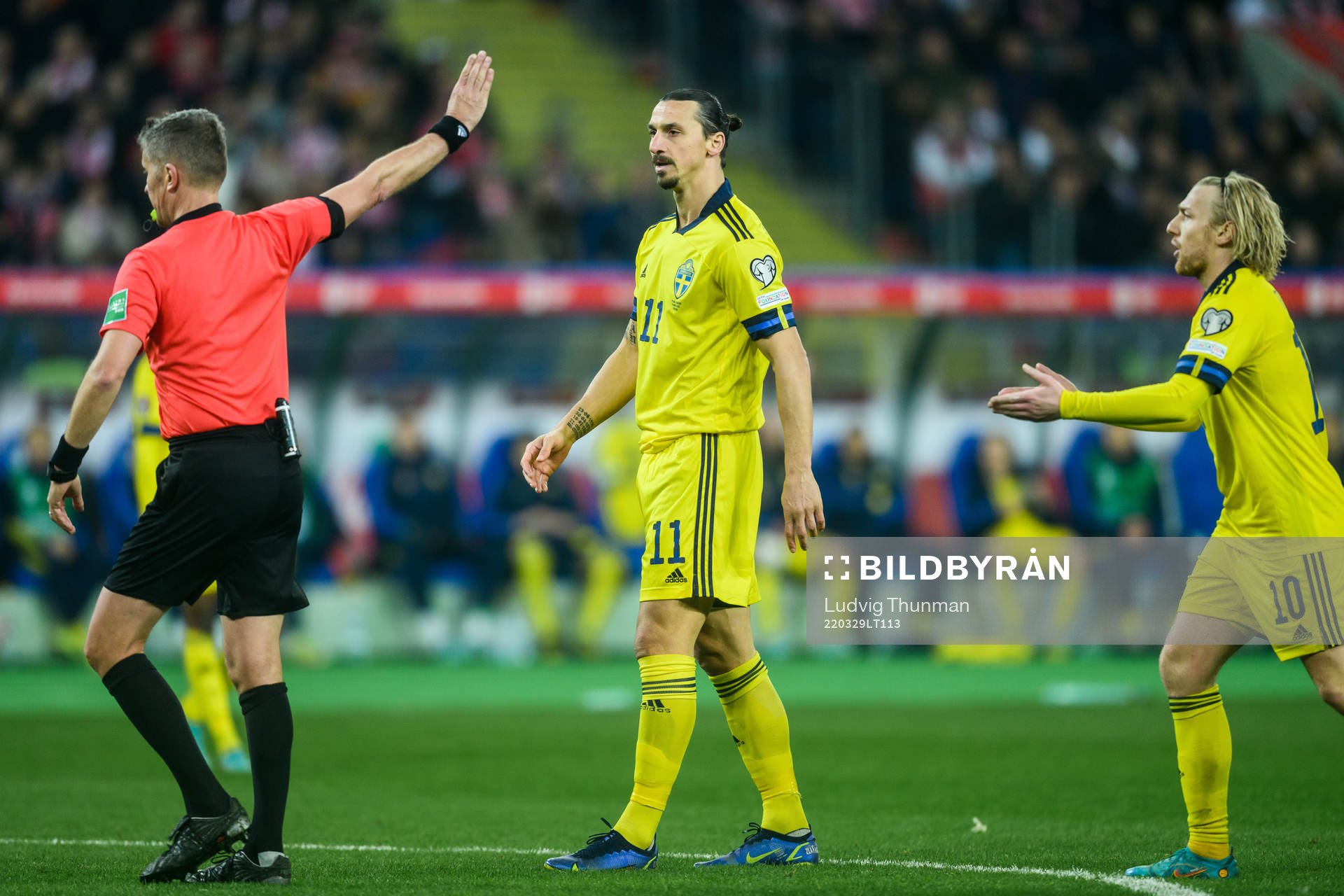 Zlatan Ibrahimovic  of Sweden