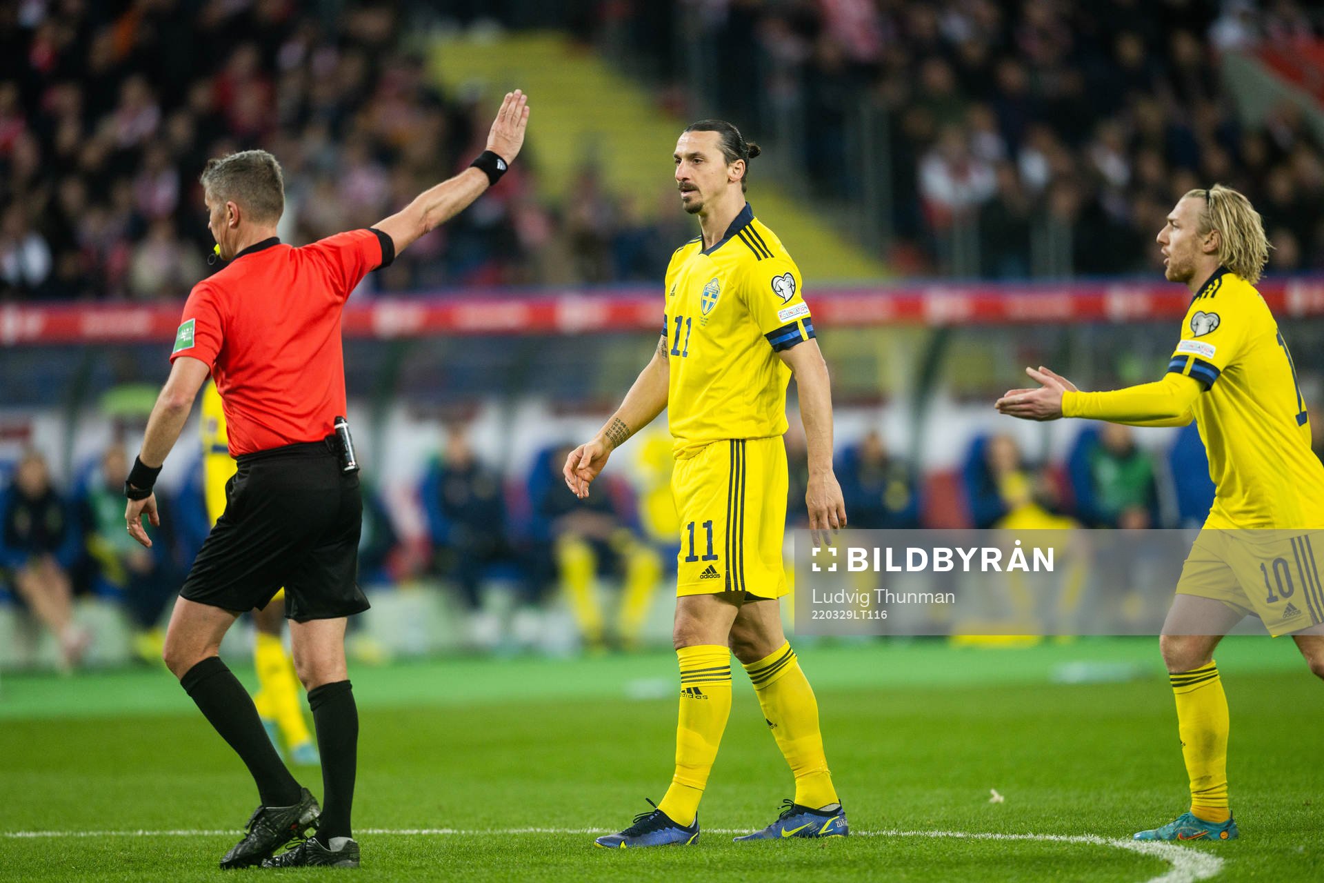 Zlatan Ibrahimovic  of Sweden