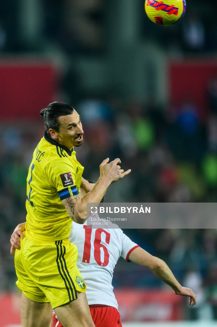 Zlatan Ibrahimovic  of Sweden