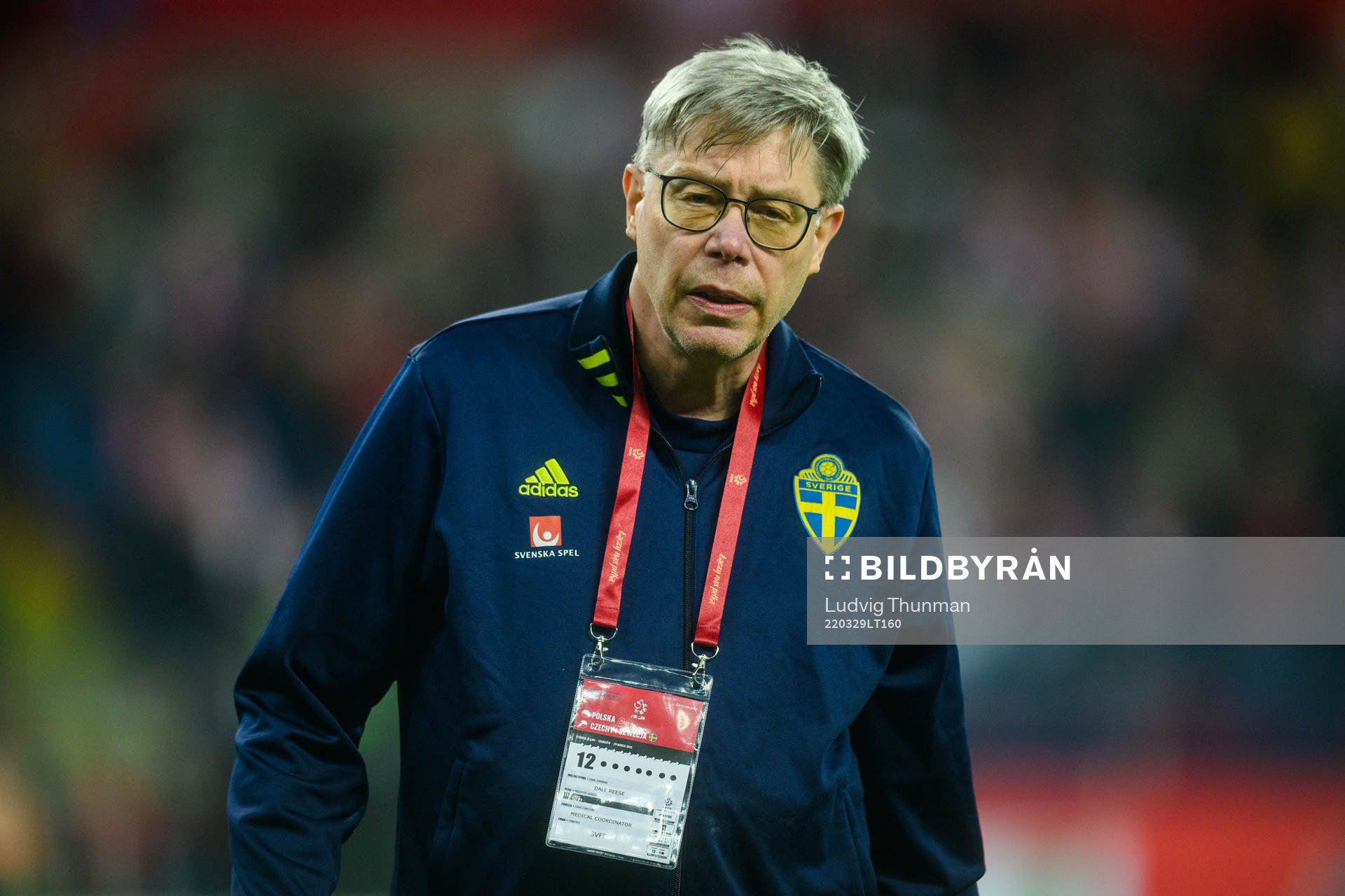 Dale Reese, performance and medical coordinator