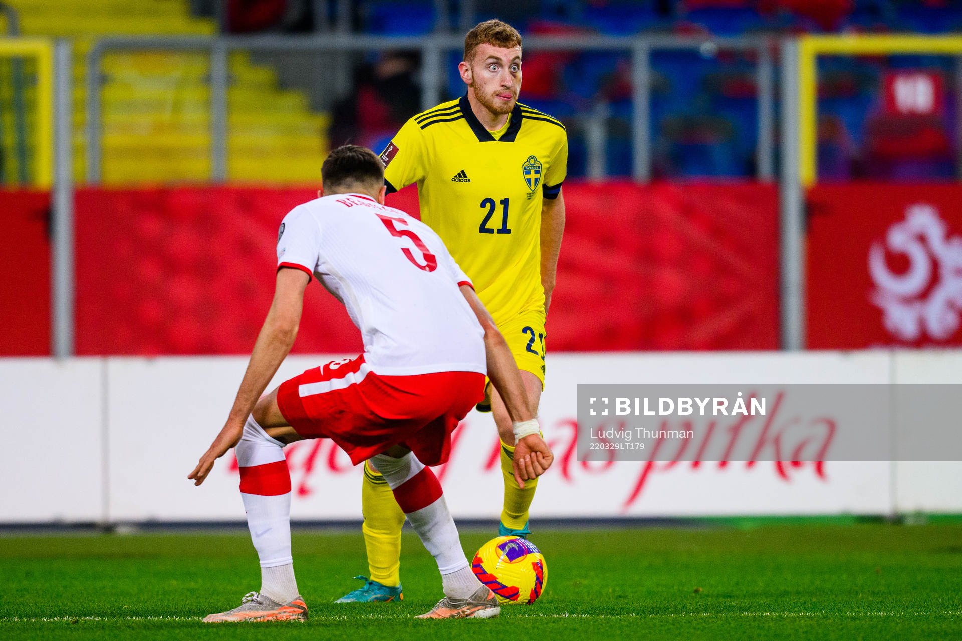 Dejan Kulusevski of Sweden