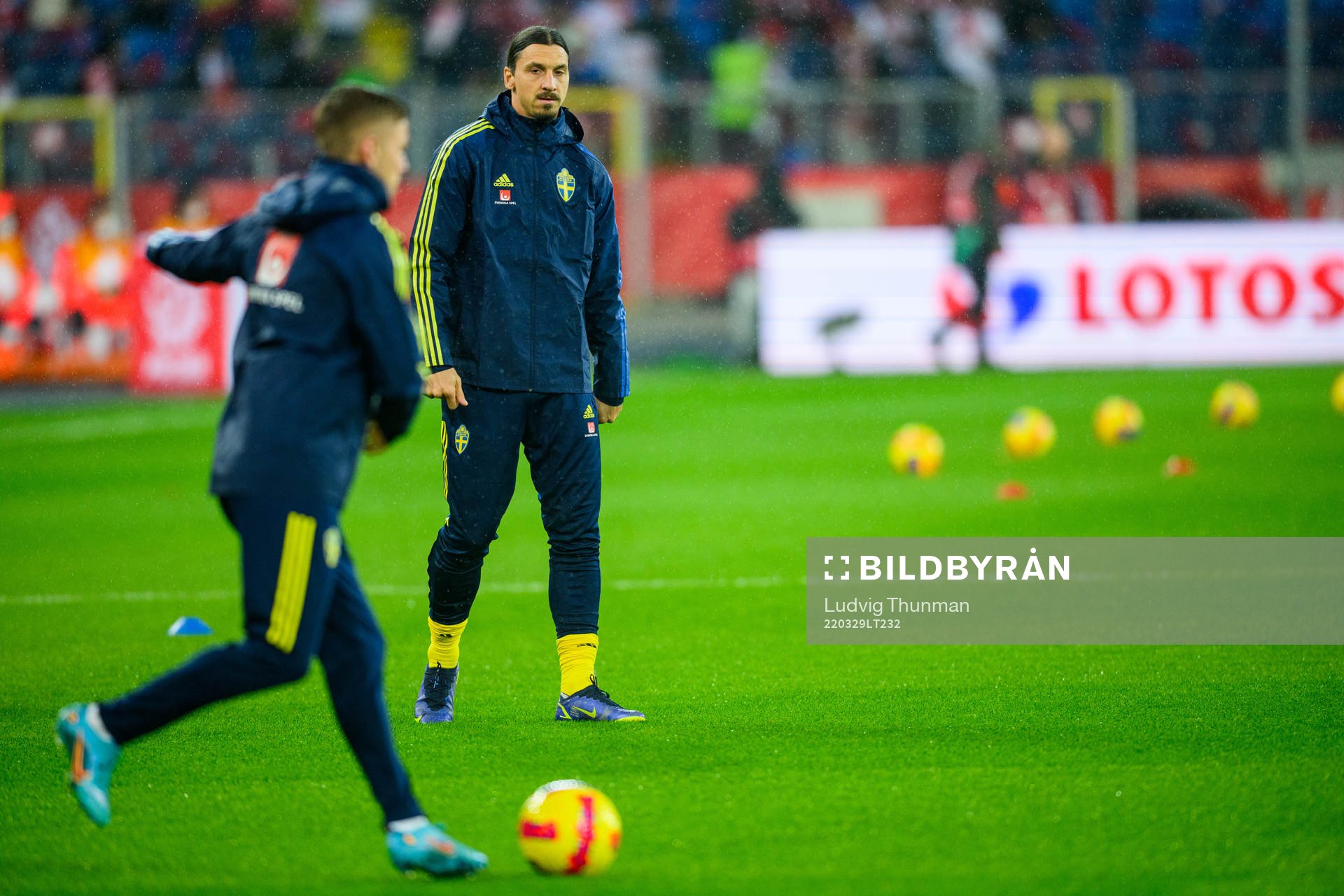 Zlatan Ibrahimovic  of Sweden