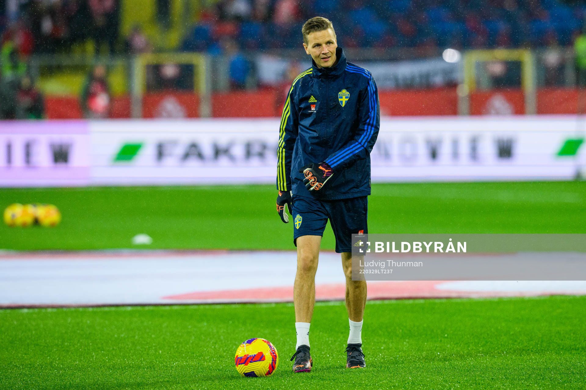 Goalkeeper Kristoffer Nordfeldt