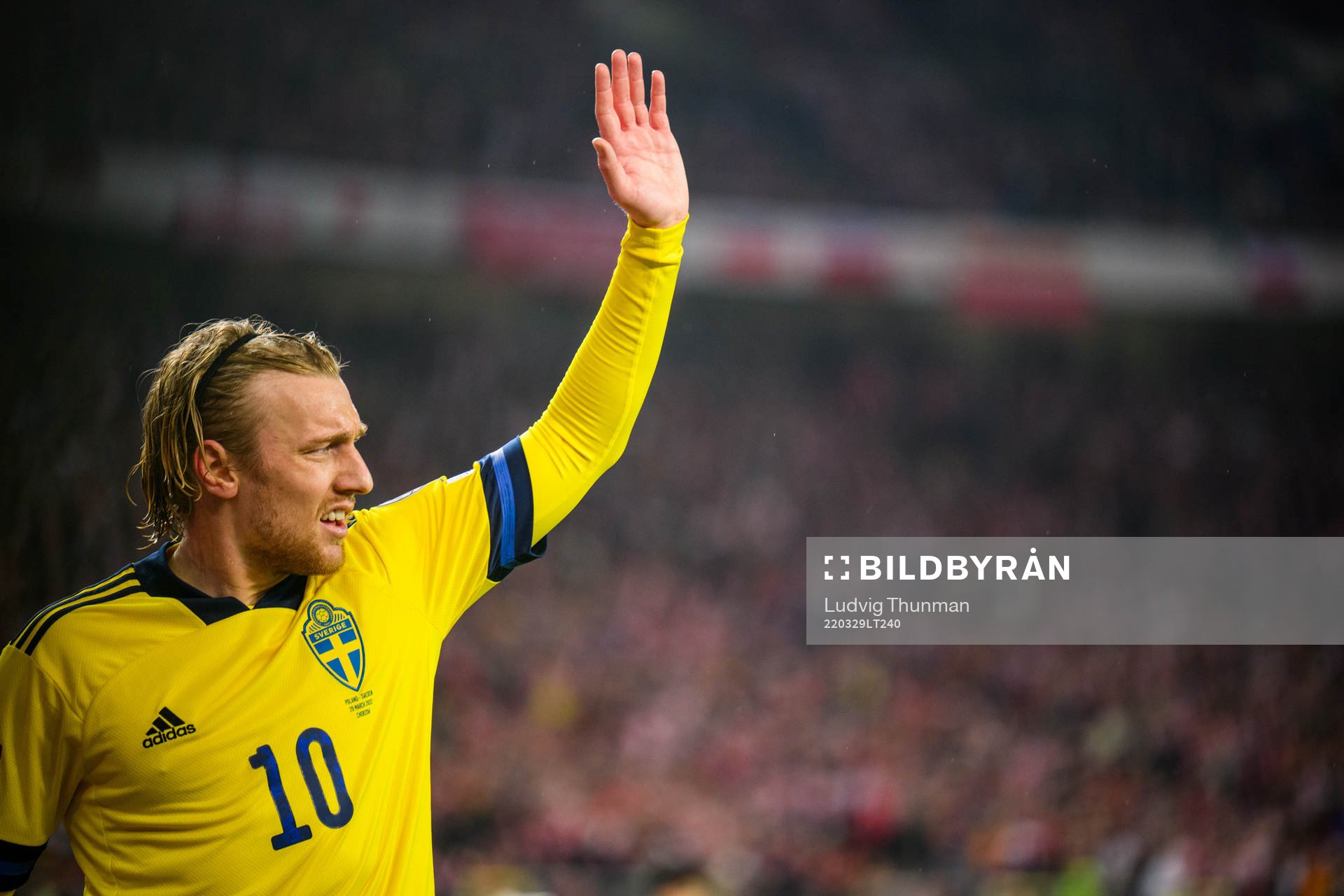 Emil Forsberg of Sweden