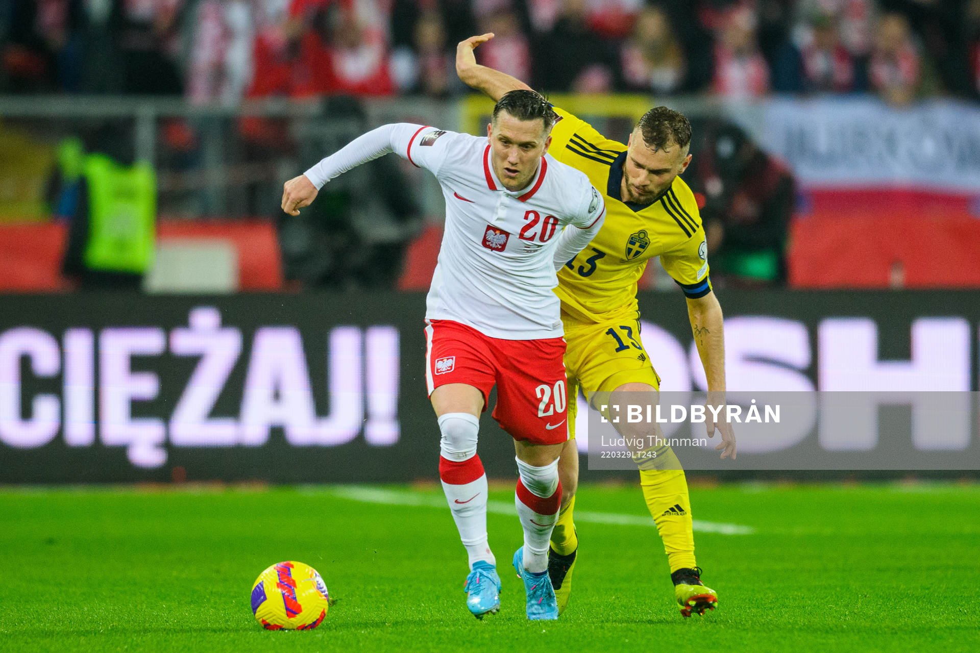 Piotr Zielinski of Poland and Jesper Karlström of Sweden