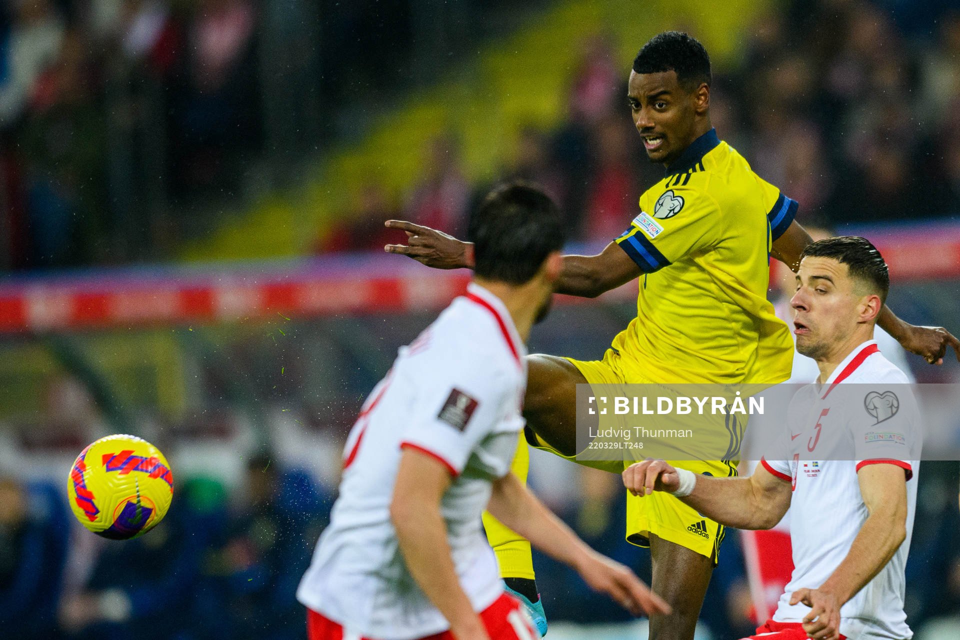 Alexander Isak of Sweden