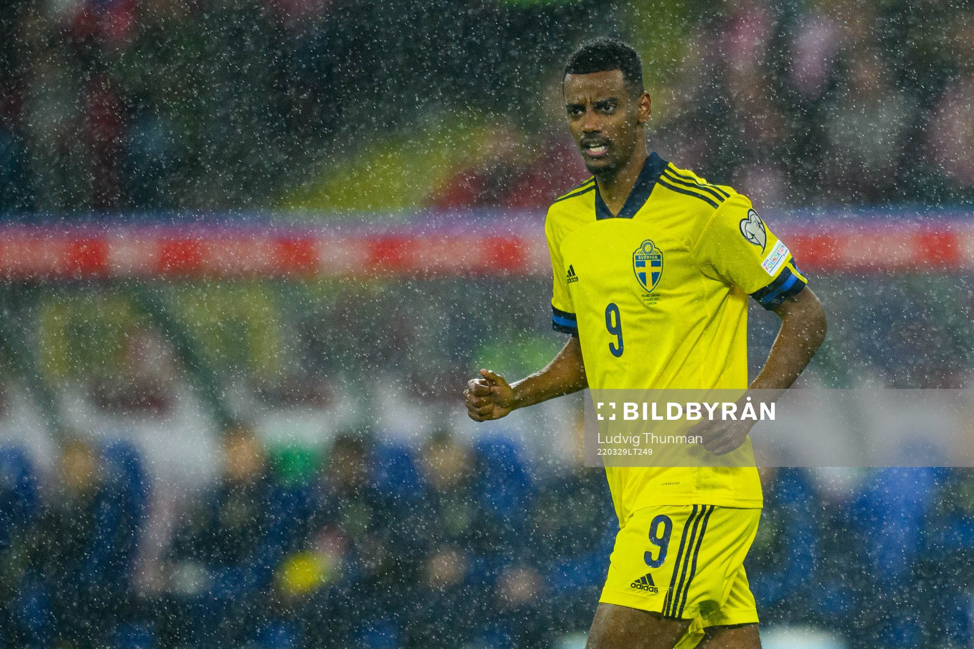 Alexander Isak of Sweden