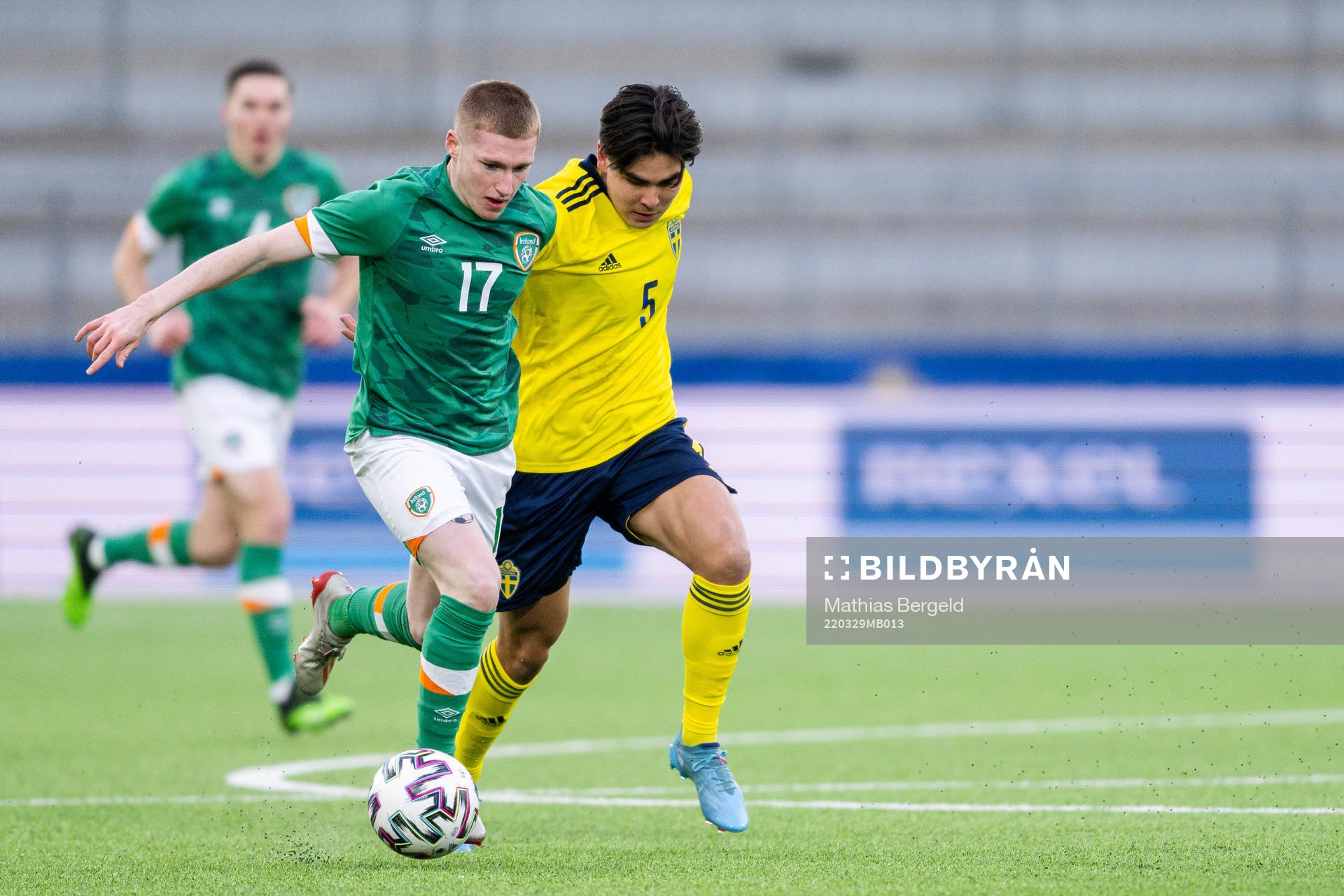 Ross Tierney of Ireland and Eric Kahl of Sweden