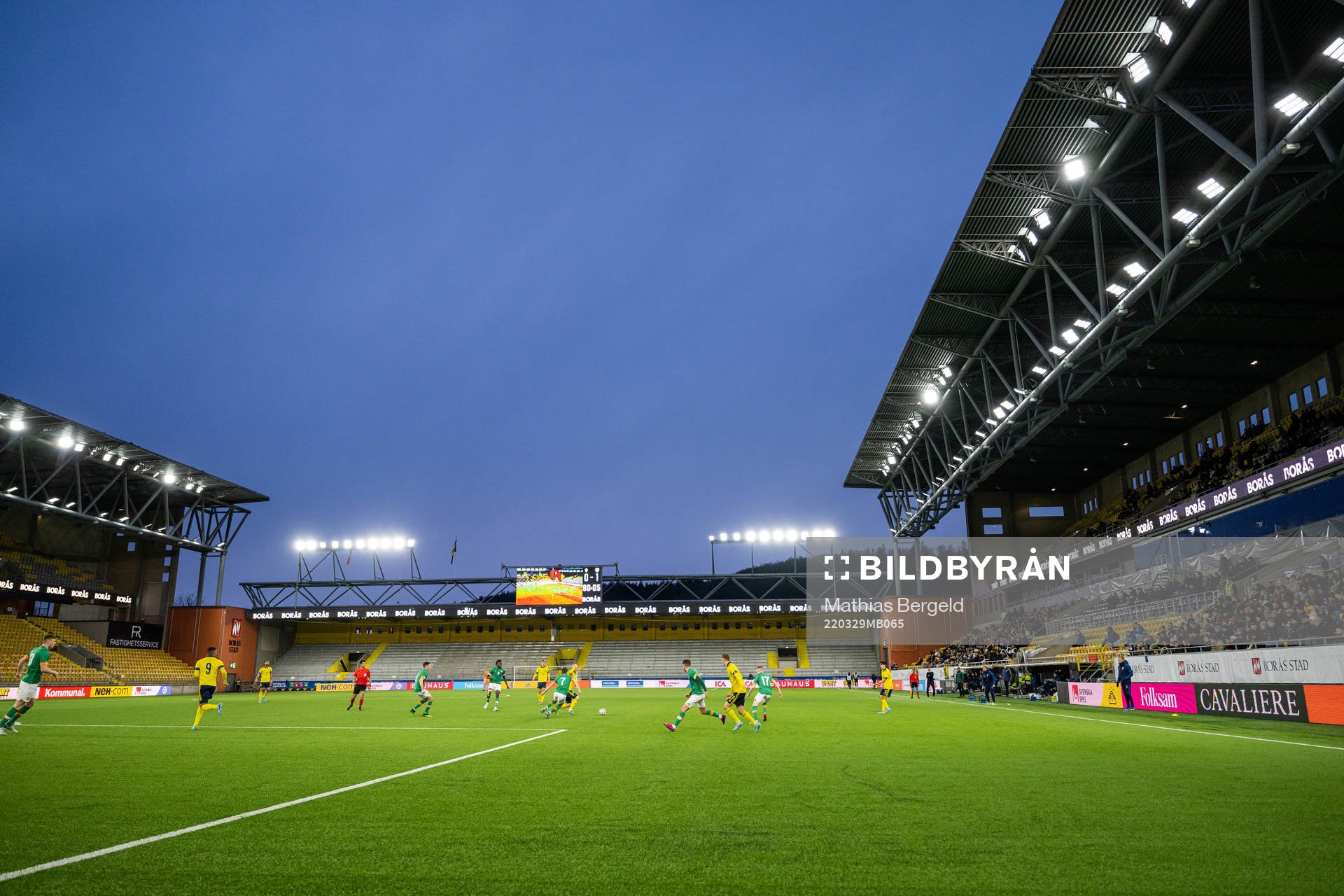 General view of Borås Arena