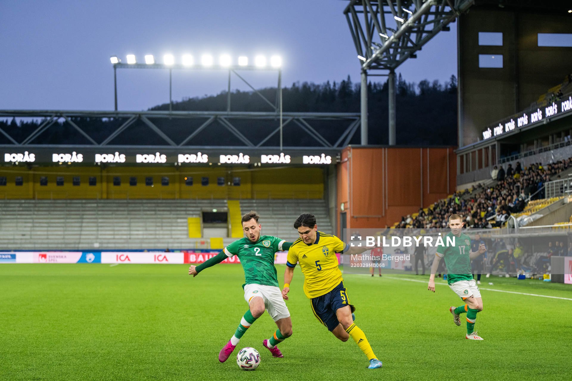 Lee O'Connor of Ireland and Eric Kahl of Sweden