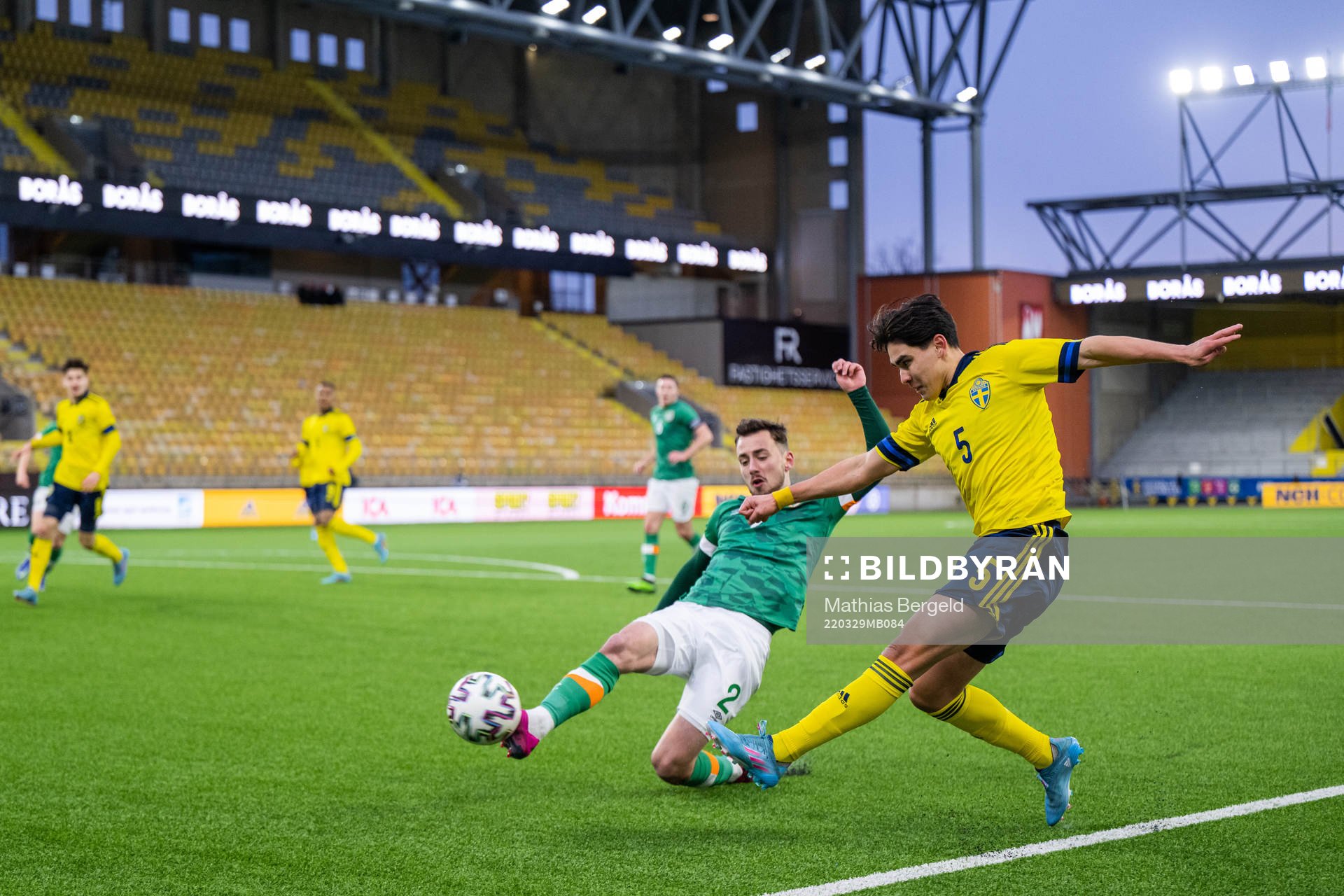 Lee O'Connor of Ireland and Eric Kahl of Sweden