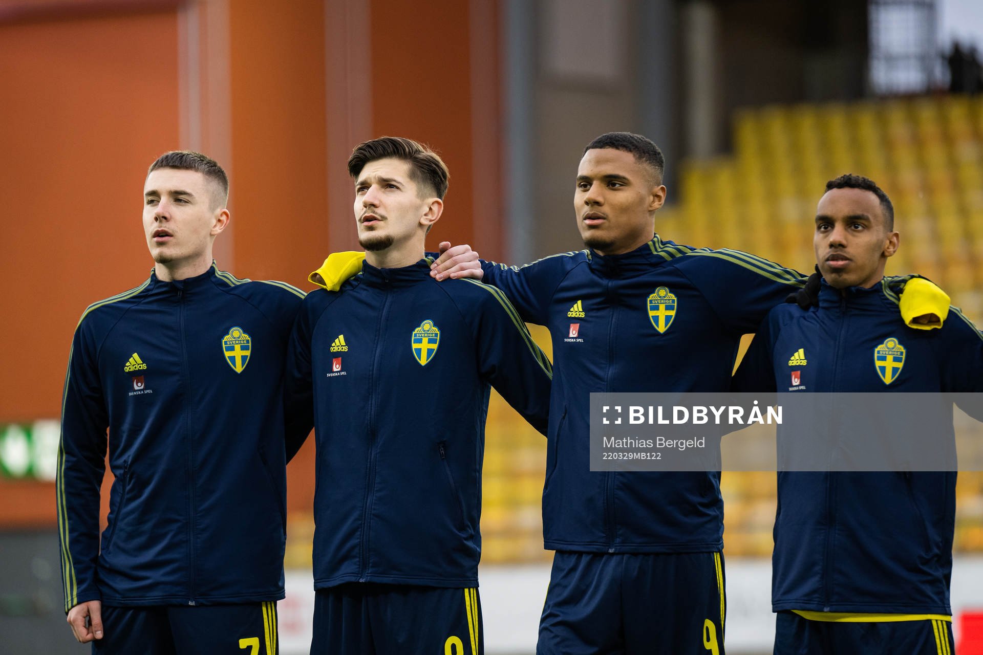 Patrik Wålemark, Armin Gigovic, Amin Sarr and Bilal
