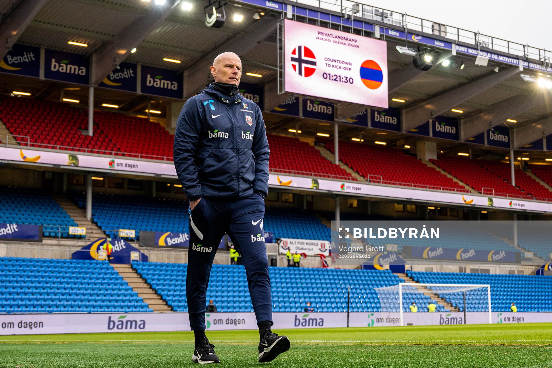 Ståle Solbakken, head coach of Norway