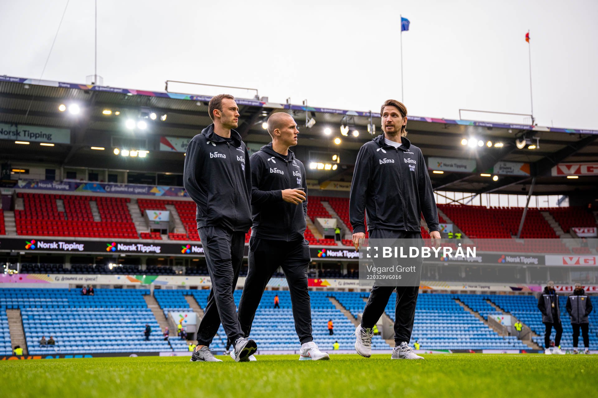 Fredrik Aursnes, Leo Østigård and Stefan Strandberg of