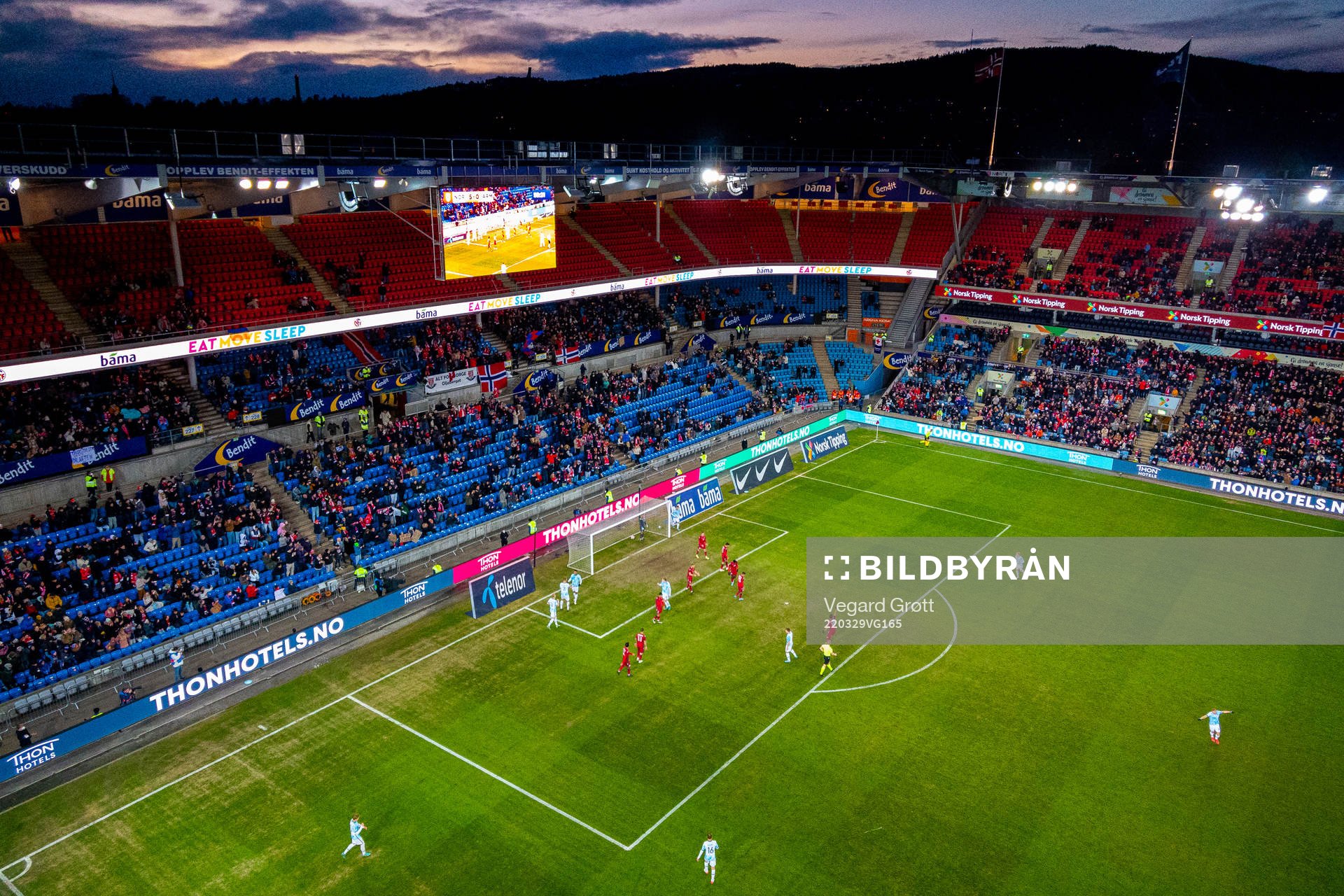 General view of Ullevaal stadion