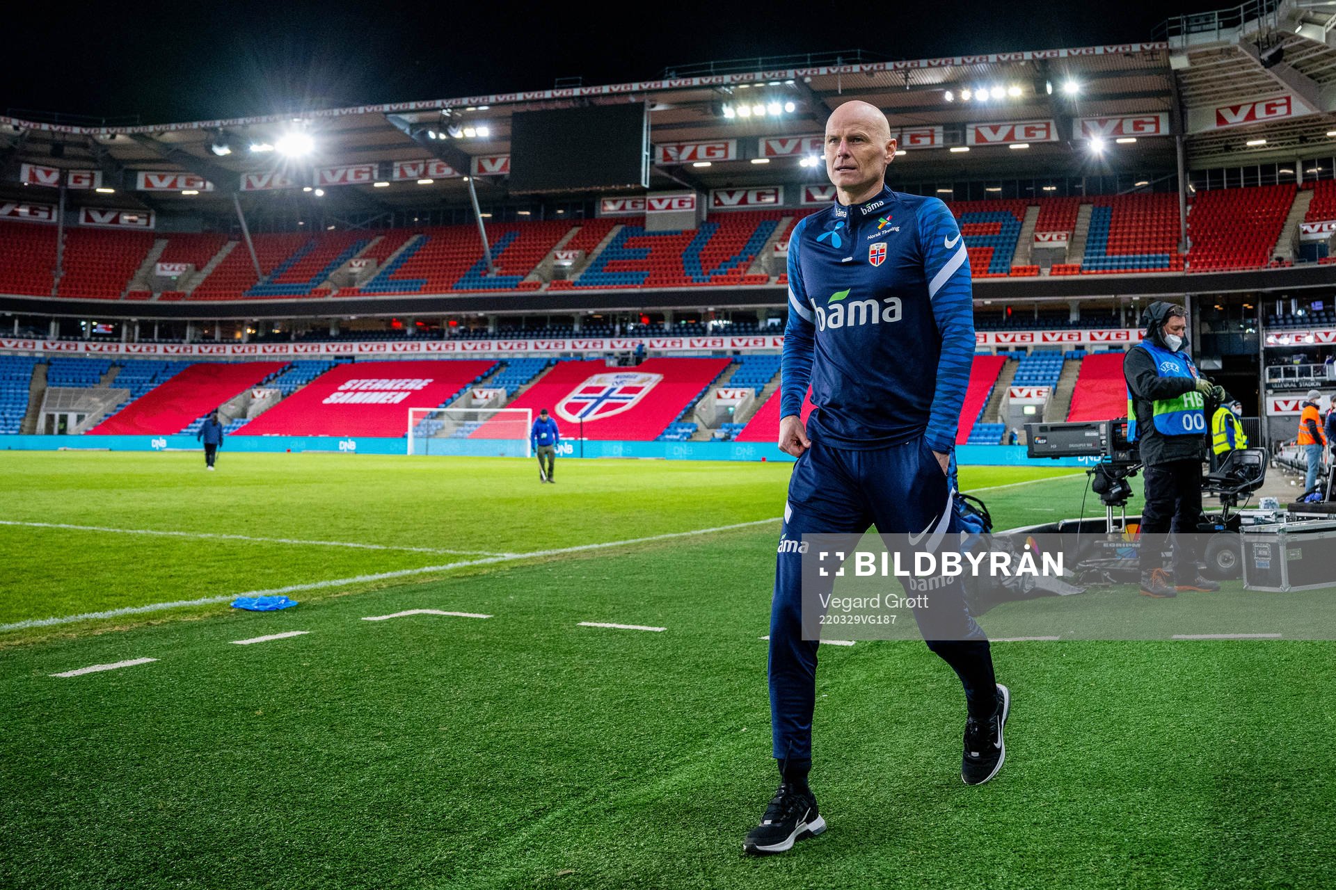 Ståle Solbakken, head coach of Norway