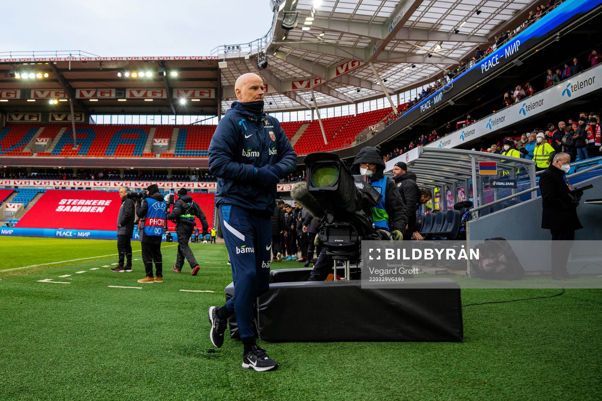 Ståle Solbakken, head coach of Norway