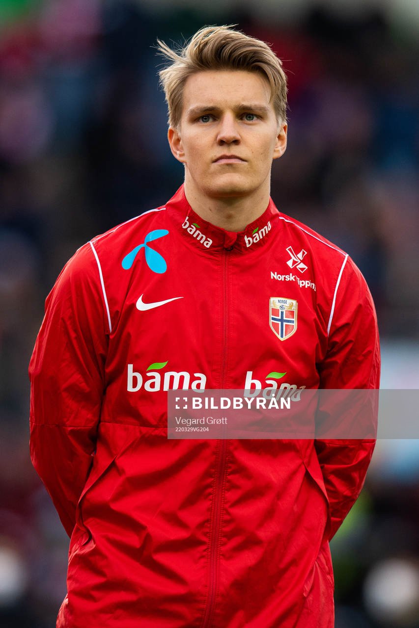 Martin Ødegaard of Norway