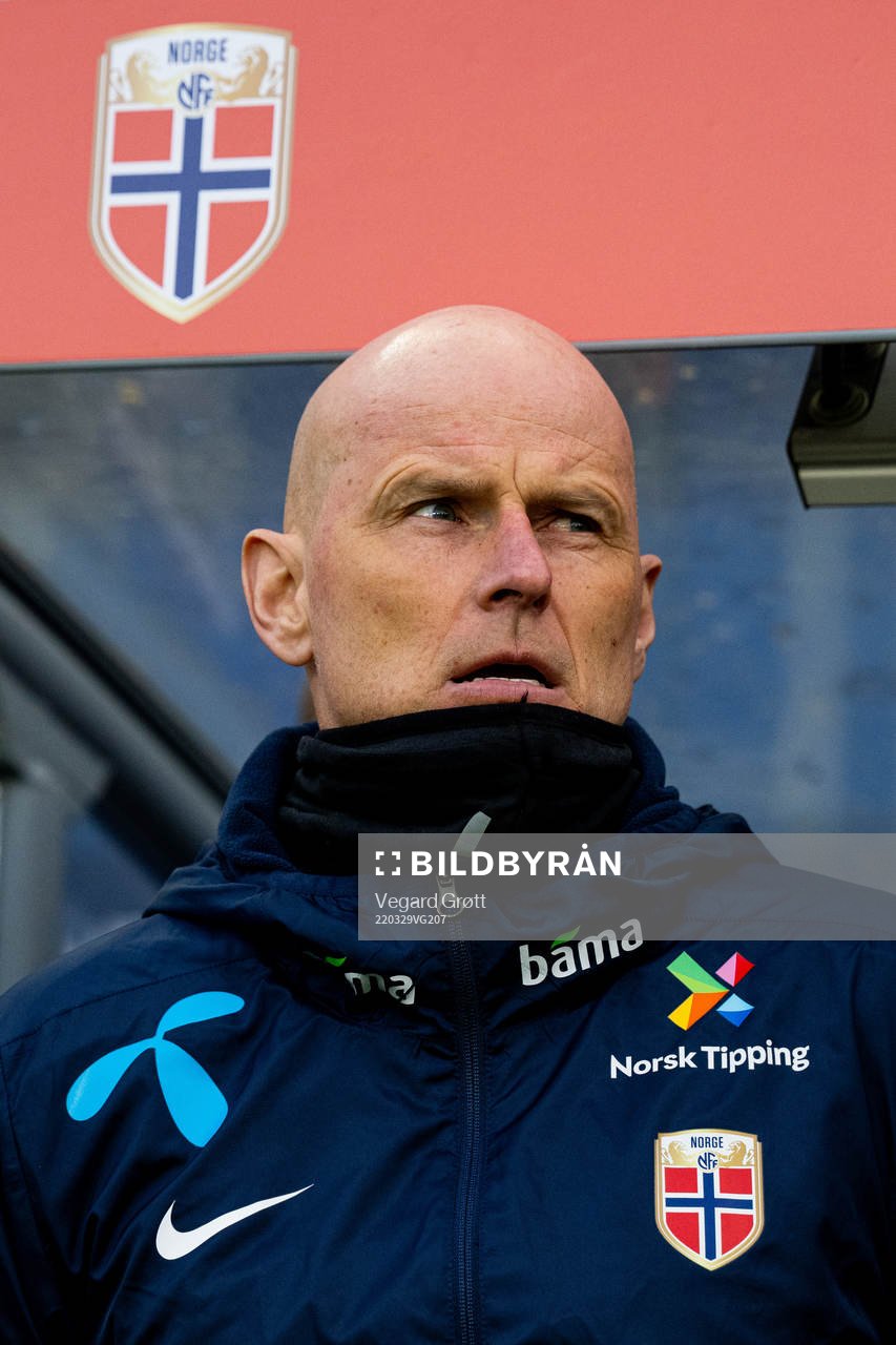 Ståle Solbakken, head coach of Norway