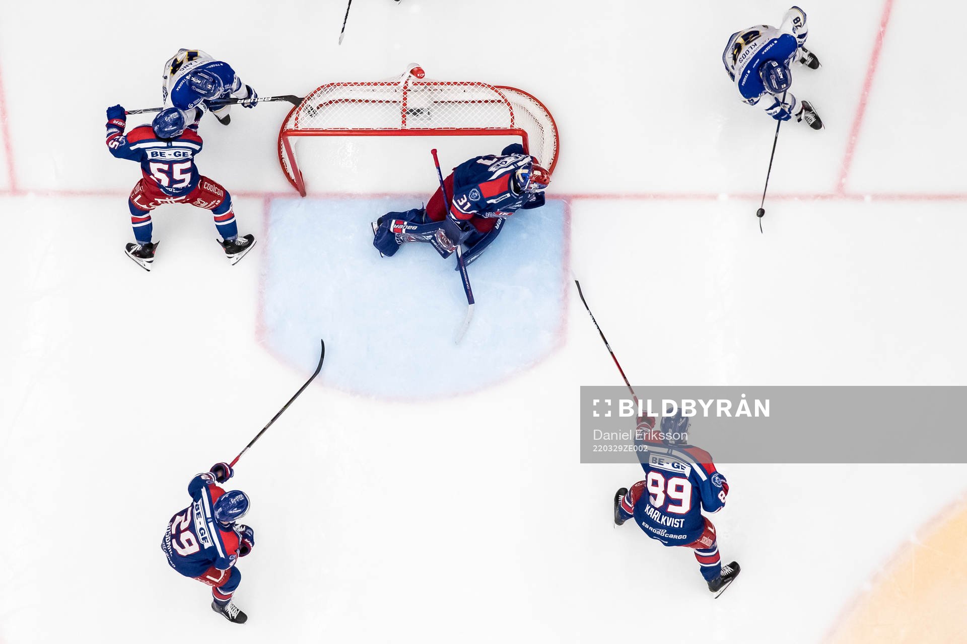 Oskarshamns David Quenneville och Wiliam Worge Kreü  och