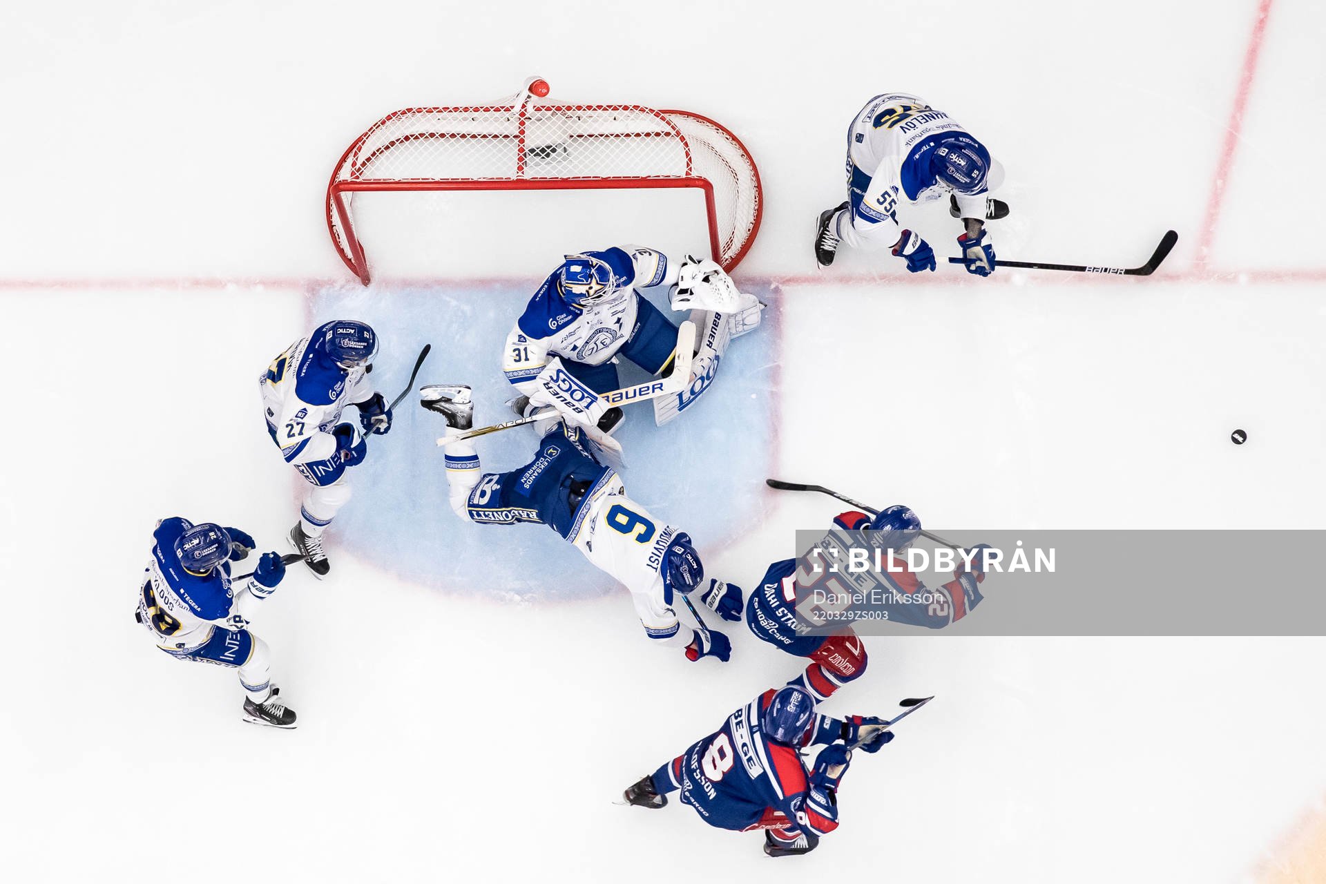 Leksands Justin Kloos och Marek Hrivik och Alexander
