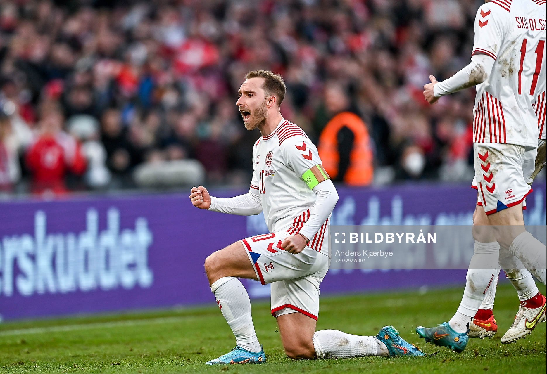[DK=20220329: Christian Eriksen, Danmark, jubler
