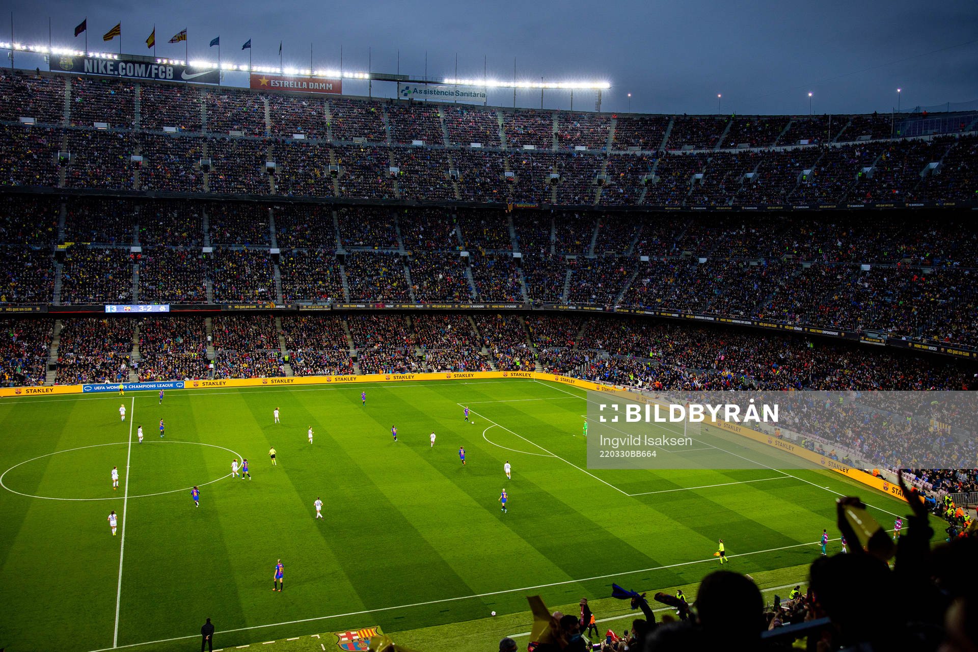 General view of Camp Nou
