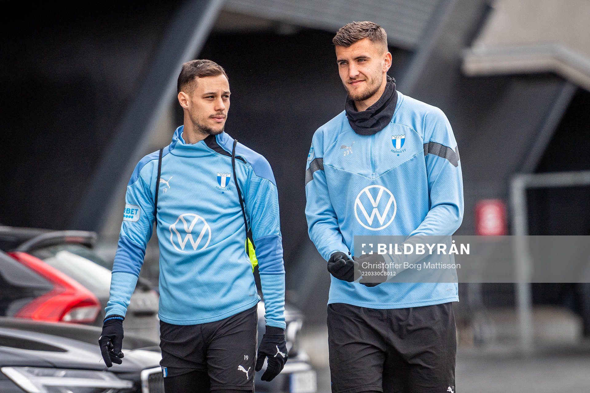 Veljko Birmancevic och Matej Chalus