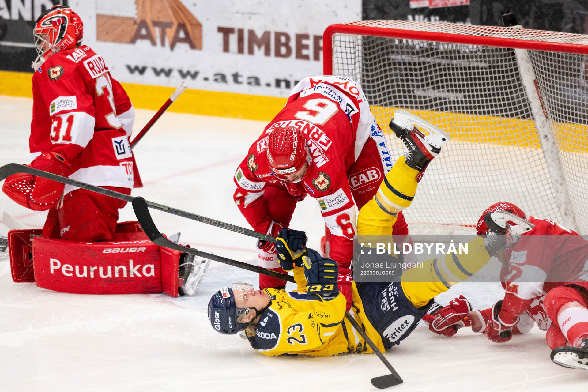 Troja/Ljungbys Carl Ernstig och Södertäljes Albert