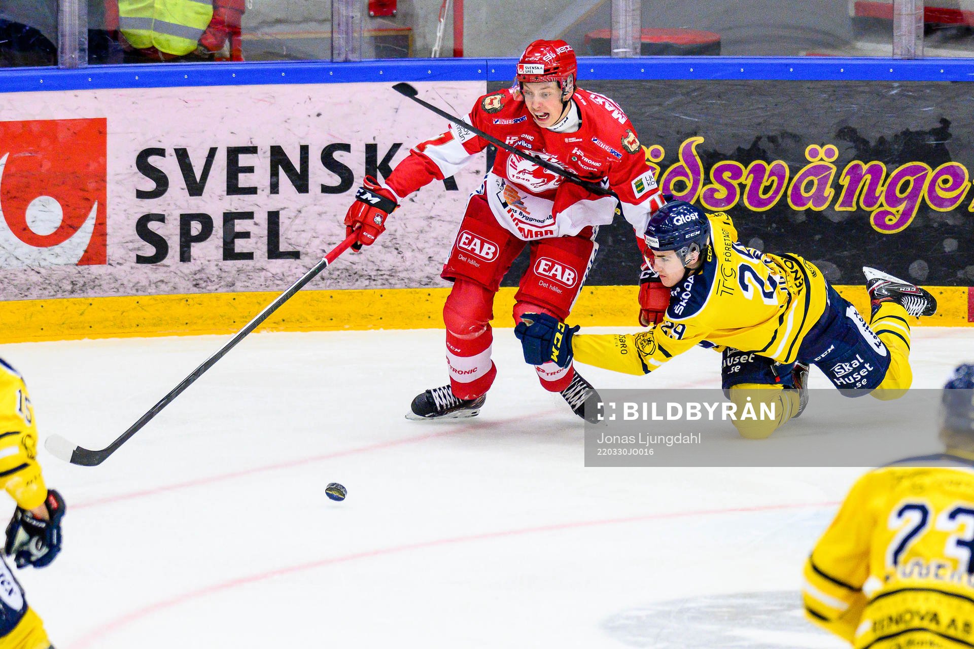 Troja/Ljungbys William von Barnekow och Södertäljes
