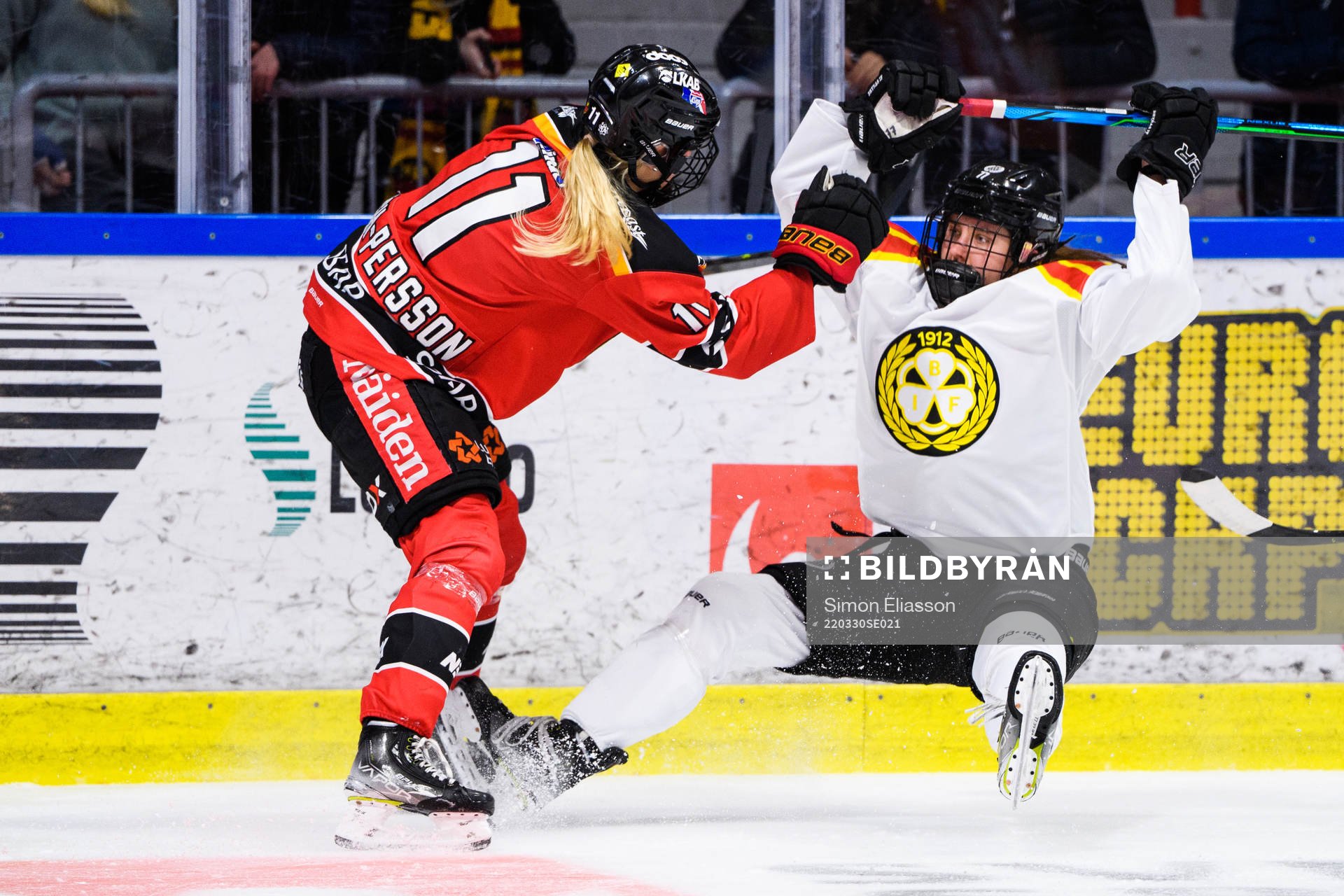 Luleås Josefine Persson Brynäs Sofia Ljung