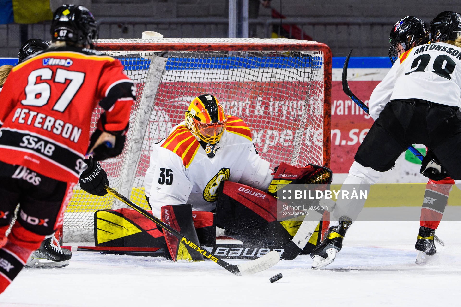 Brynäs målvakt Ellen Johnsson