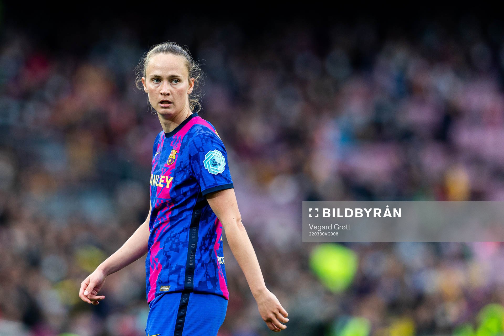 Caroline Graham Hansen of Barcelona