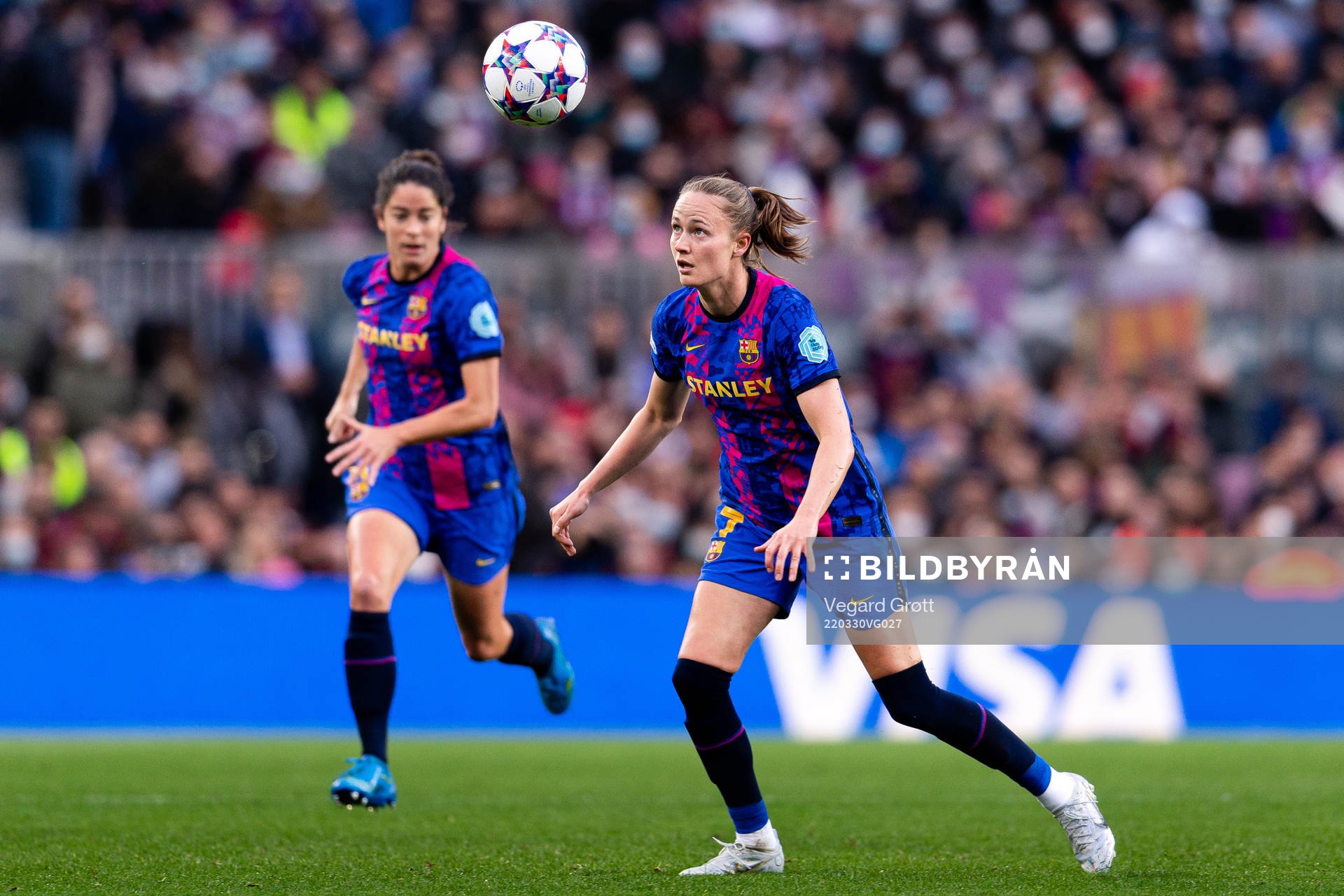 Caroline Graham Hansen of Barcelona