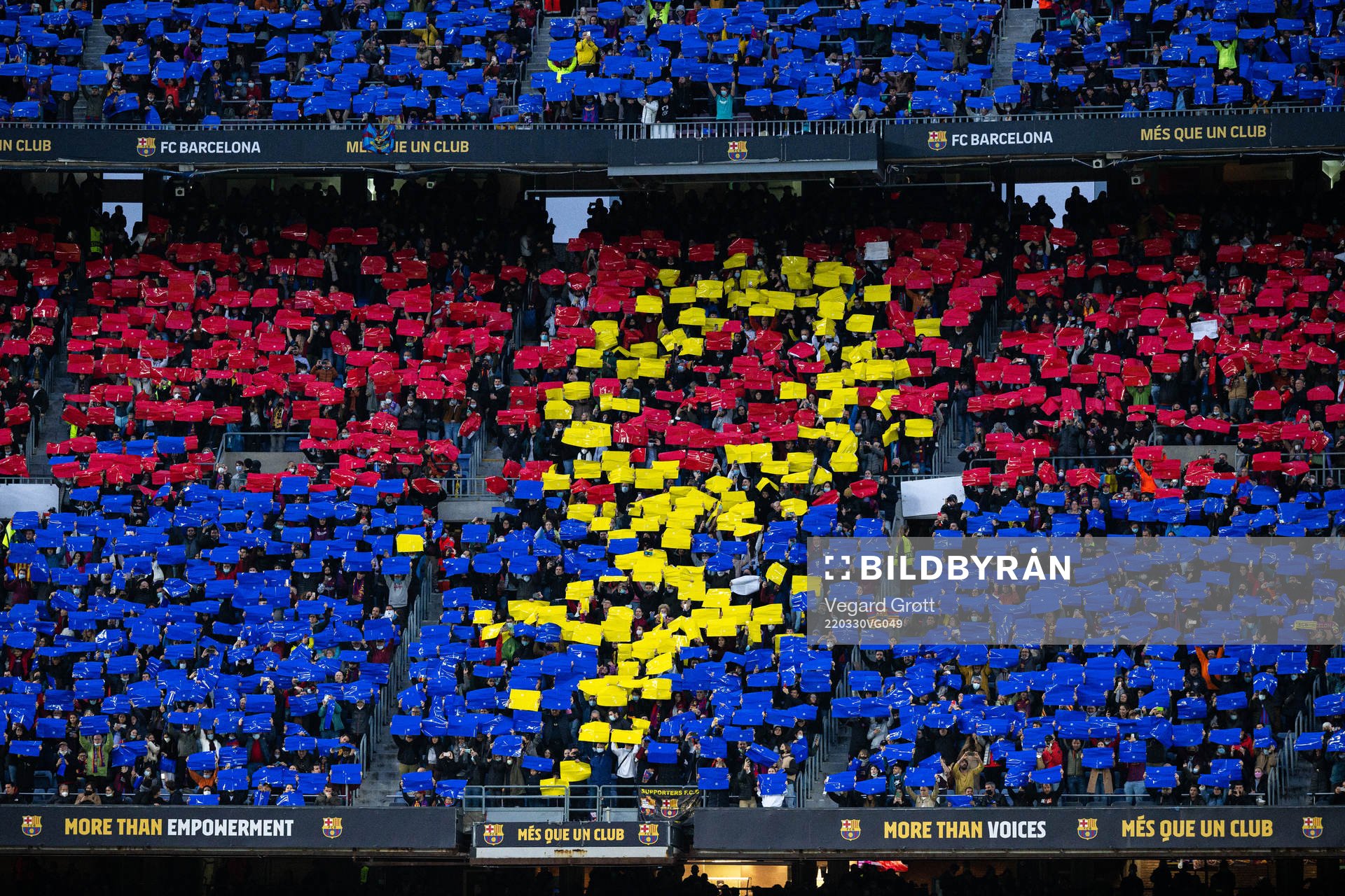 General view of Camp Nou