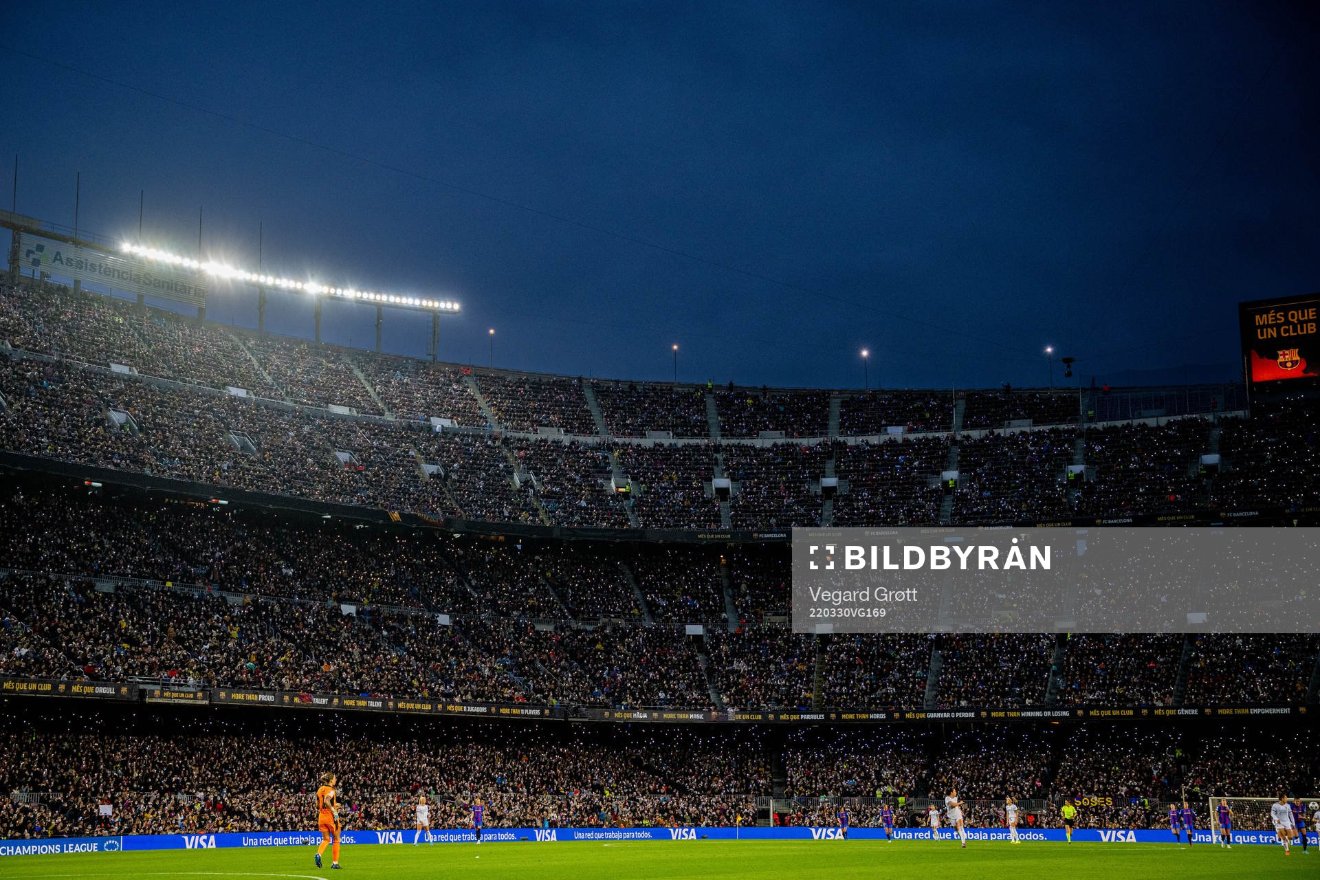 General view of Camp Nou