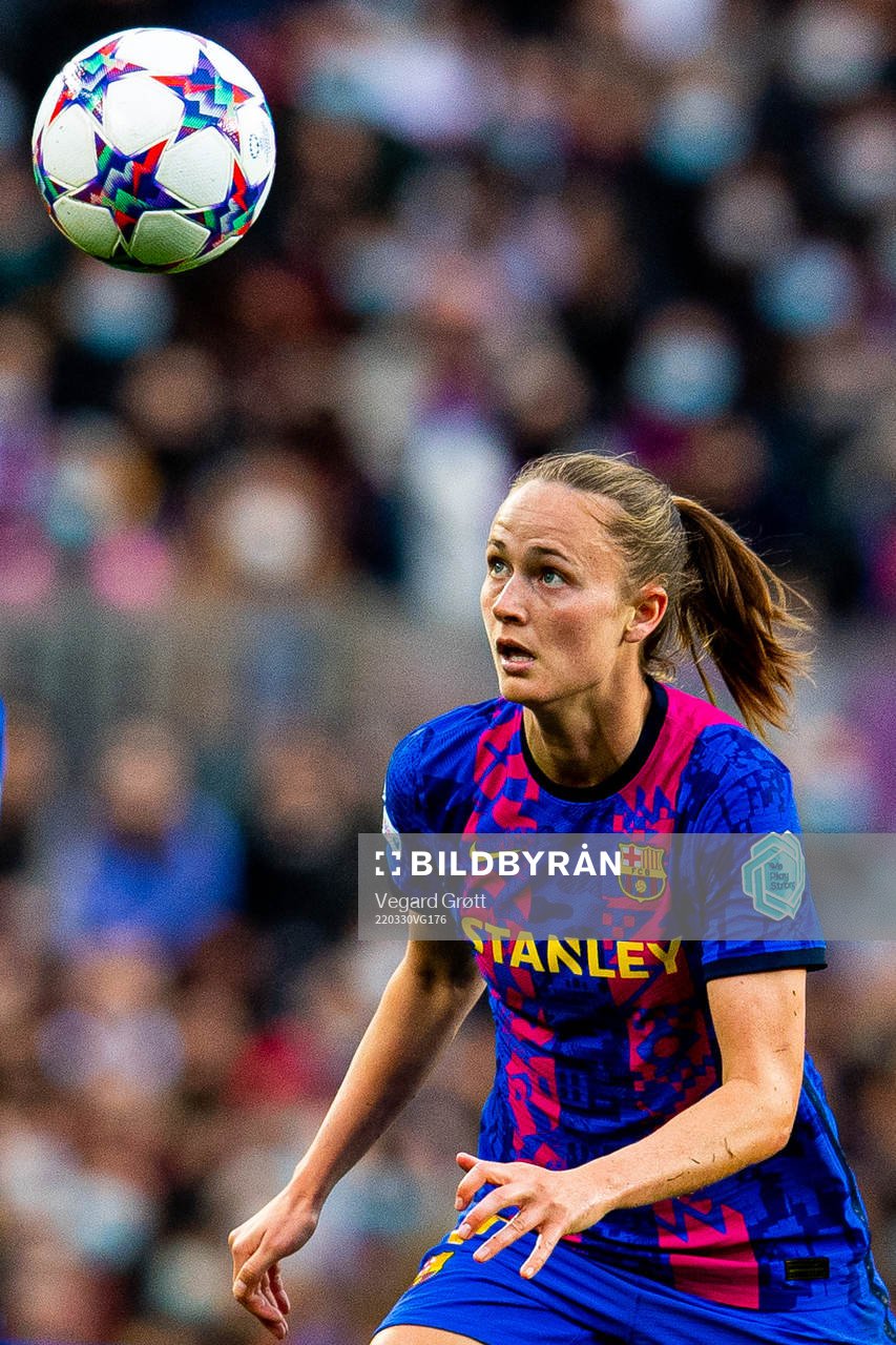 Caroline Graham Hansen of Barcelona