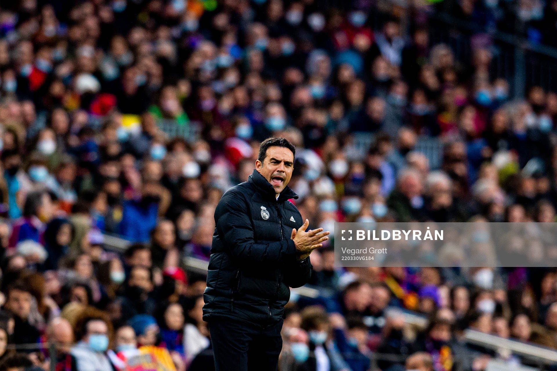Alberto Toril, head coach of Real Madrid
