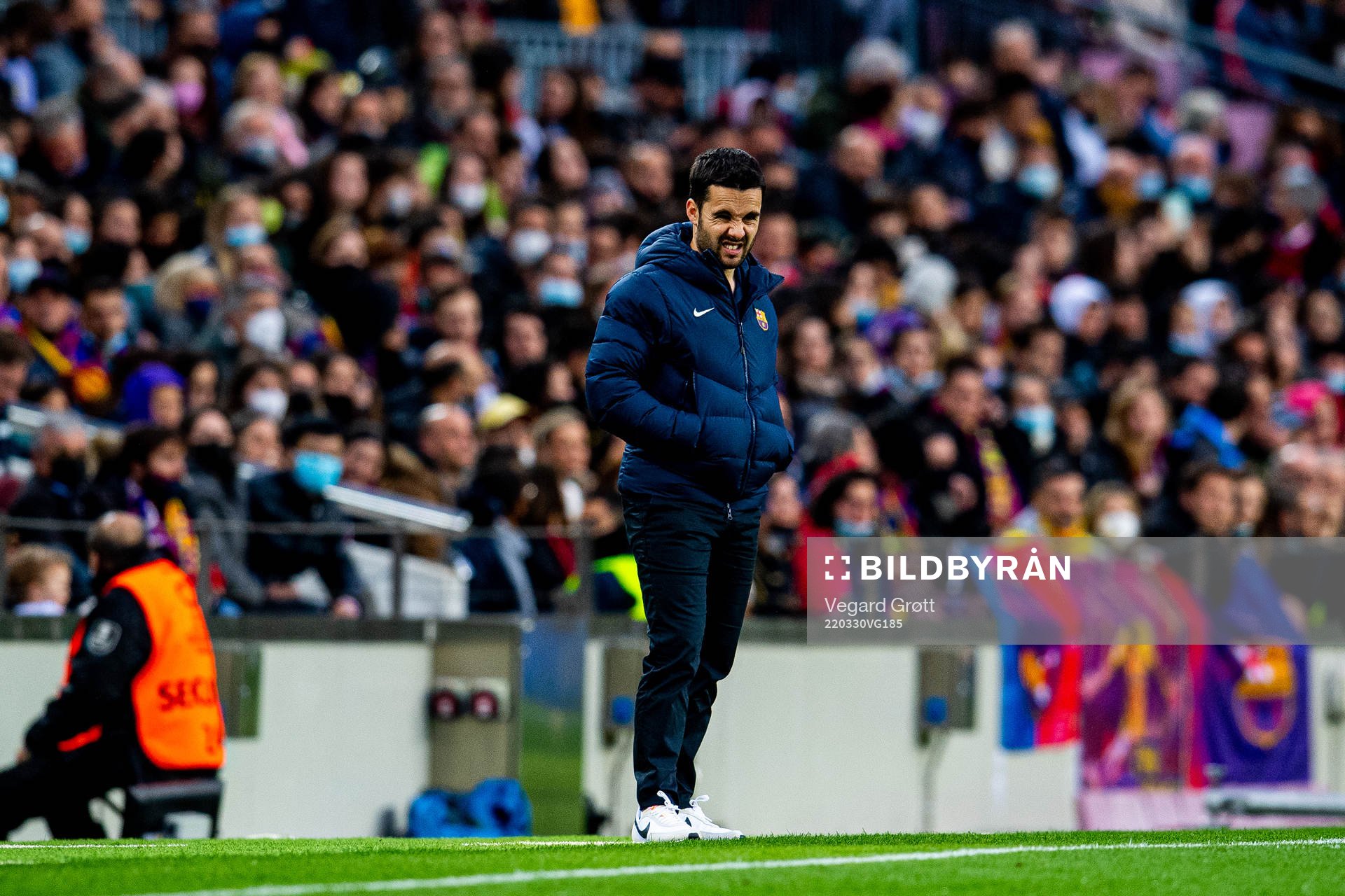 Jonatan Giraldez, head coach of Barcelona