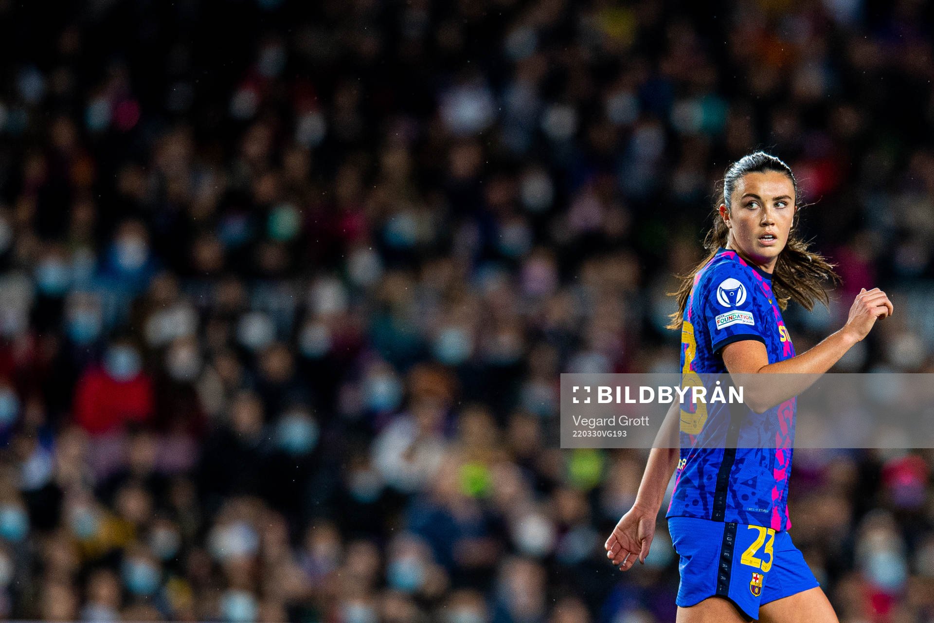Ingrid Syrstad Engen of Barcelona
