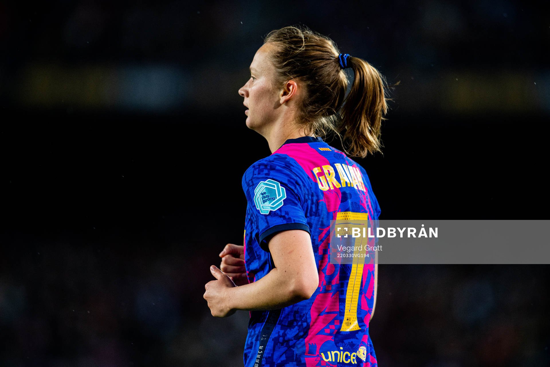 Caroline Graham Hansen of Barcelona