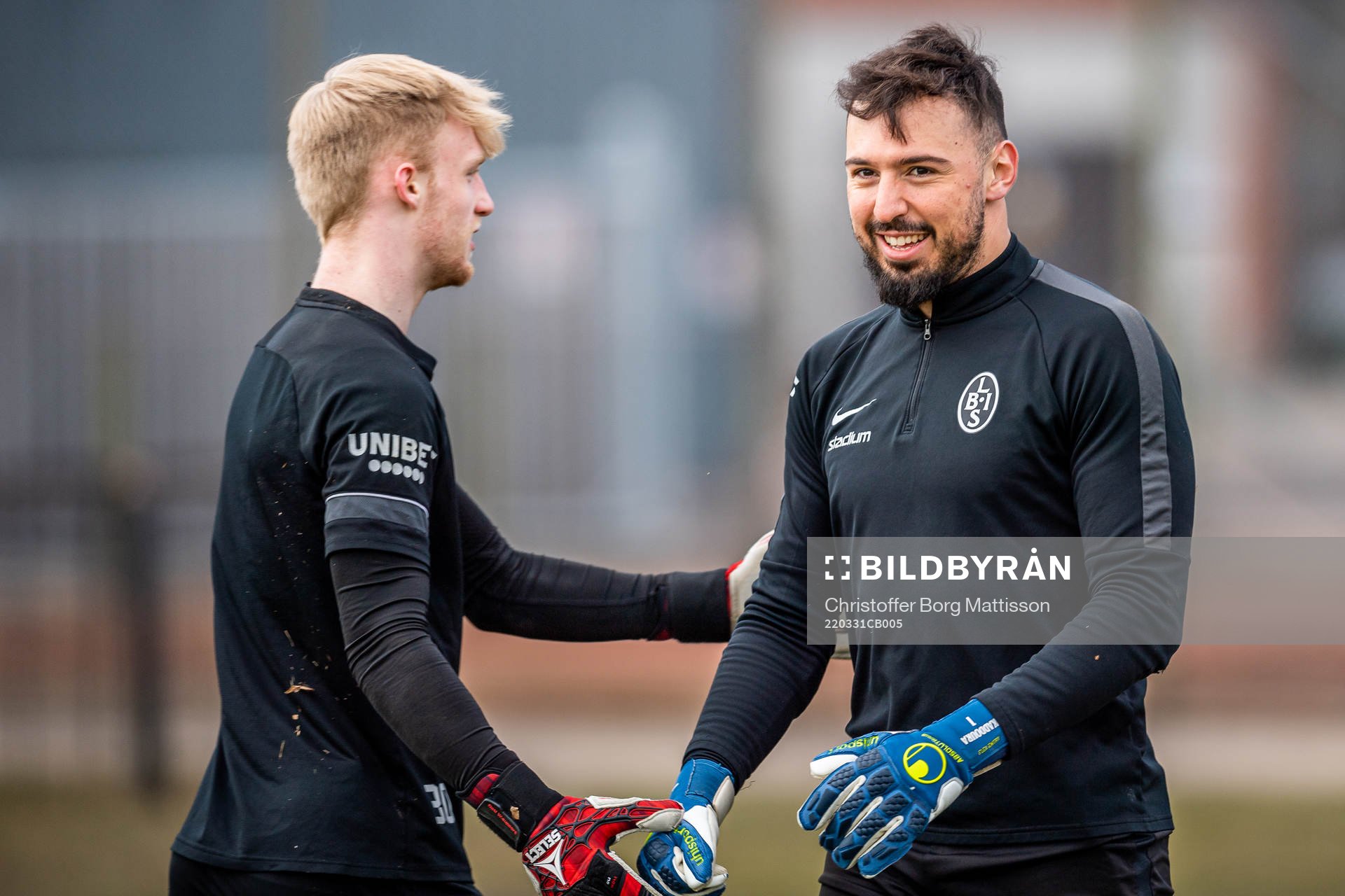 Målvakterna Hampus Pauli och Amr Kaddoura