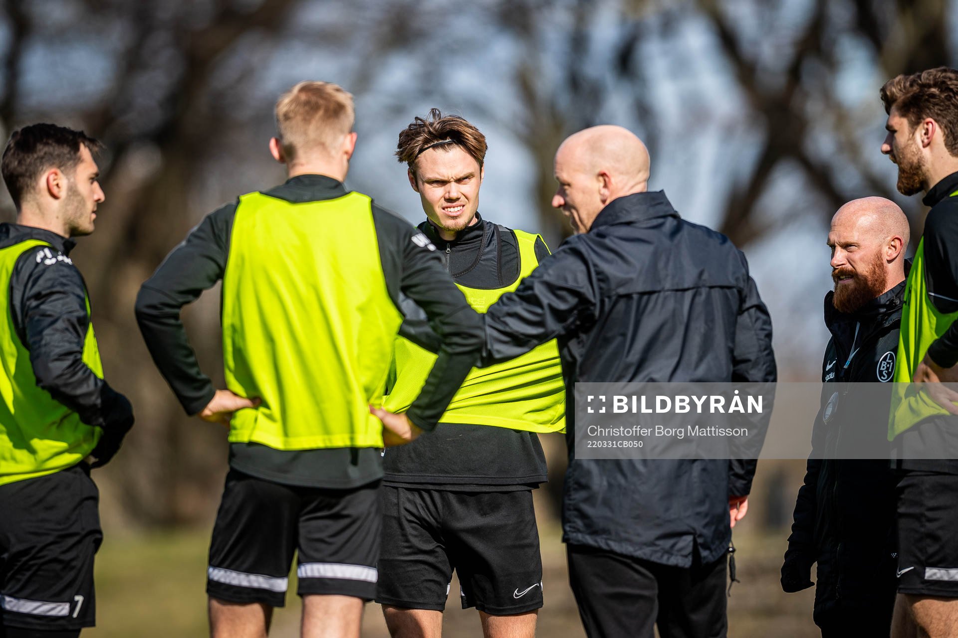 Tränare Billy Magnusson och assisterande tränare Max