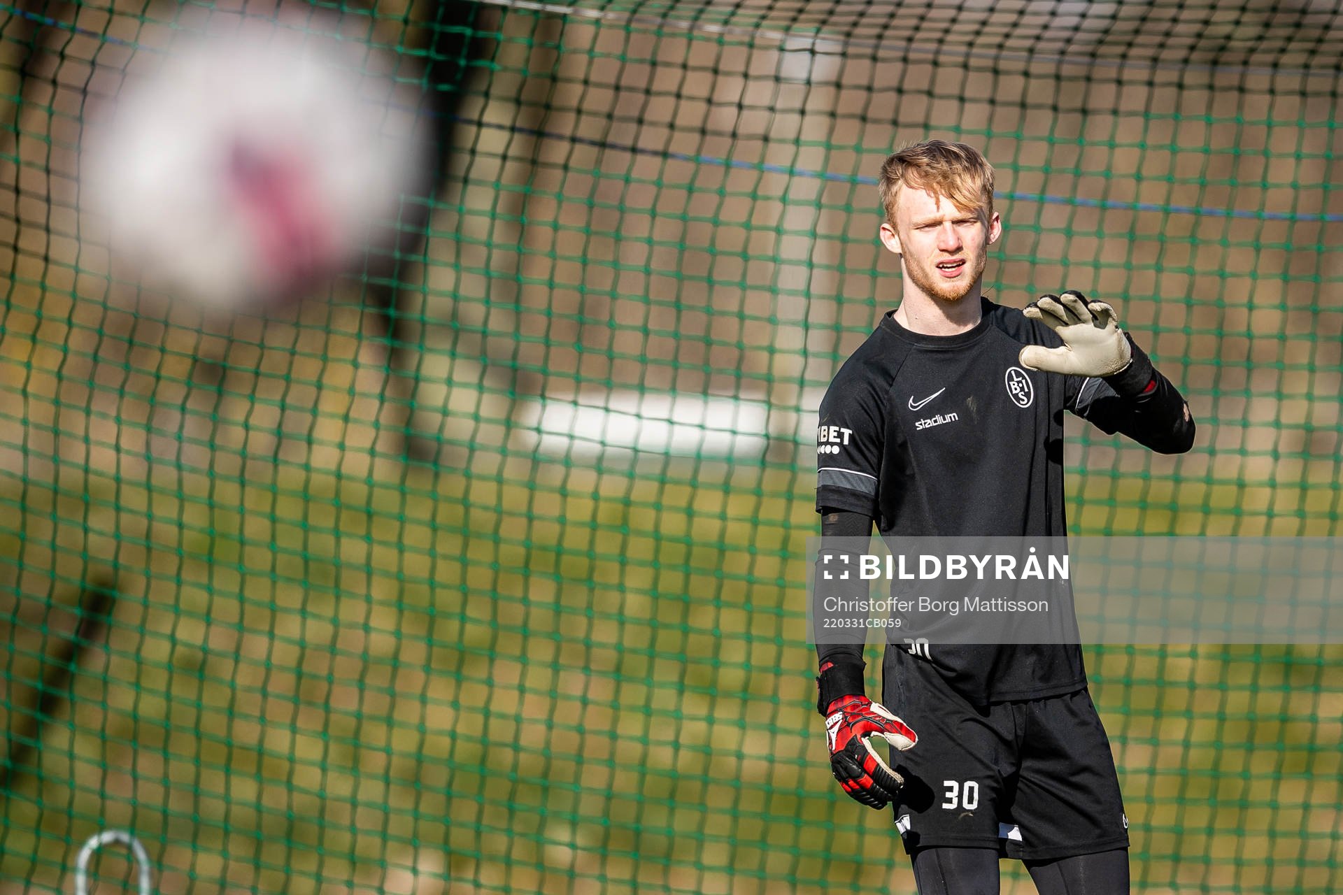 Målvakt Hampus Pauli