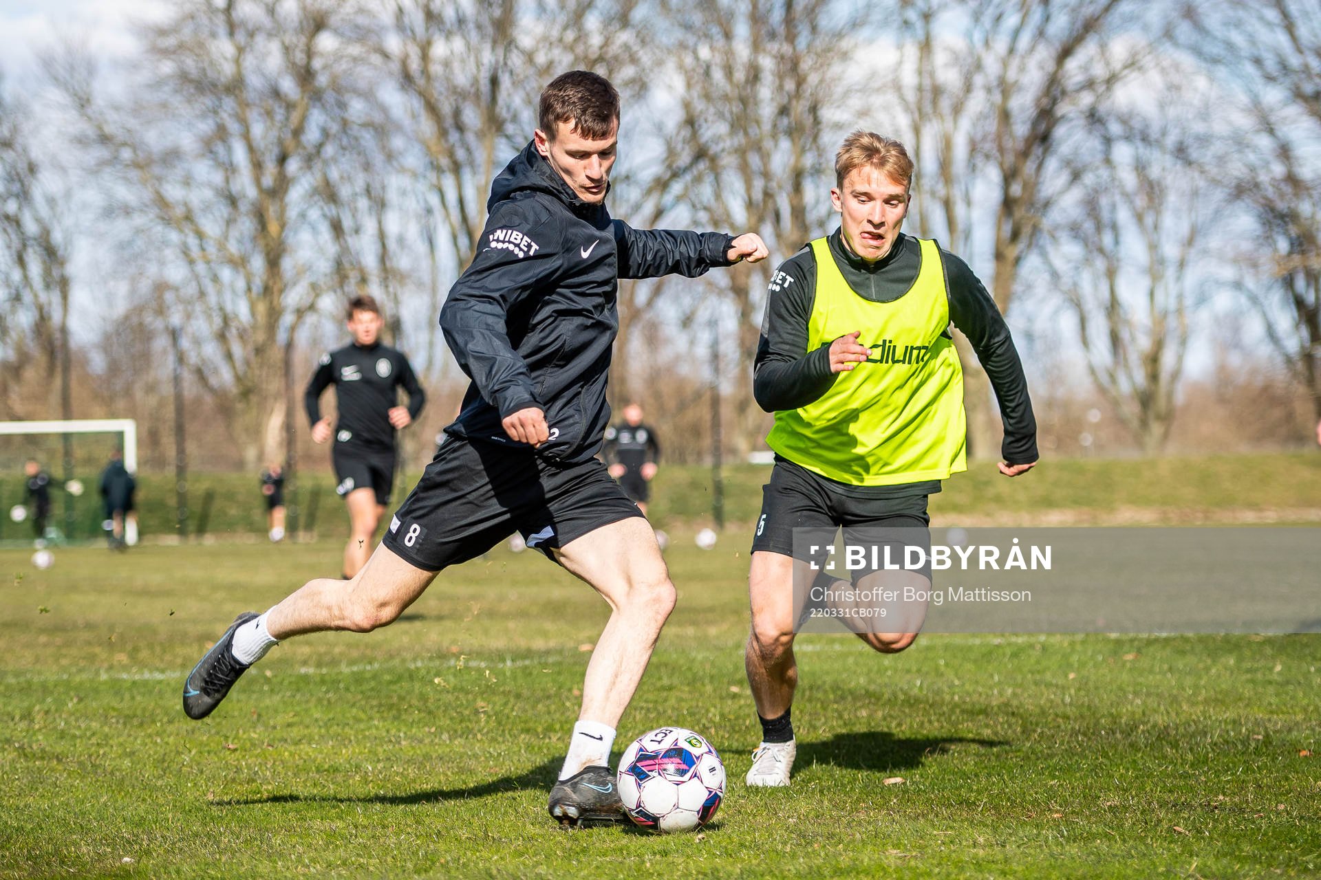 Robin Dzabic och Edvin Dahlqvist