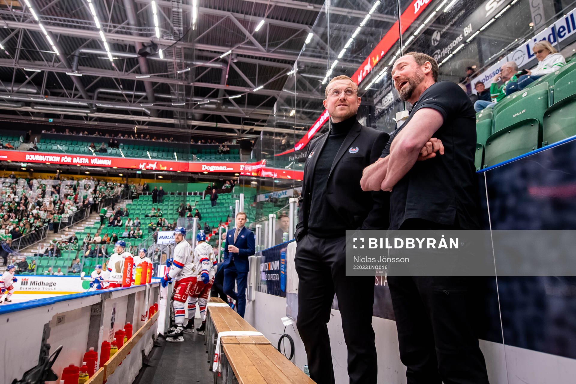 Oskarshamns  assisterande tränare Jeff Jakobs