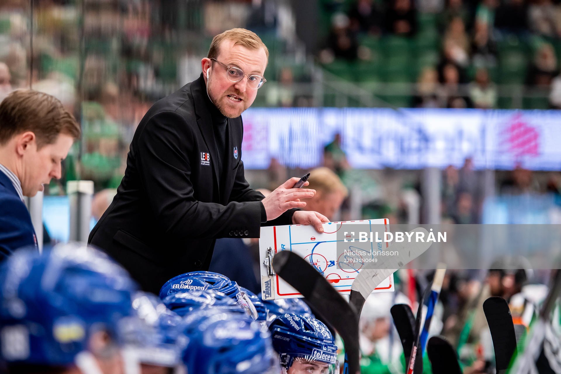 Oskarshamns assisterande tränare Jeff Jakobs